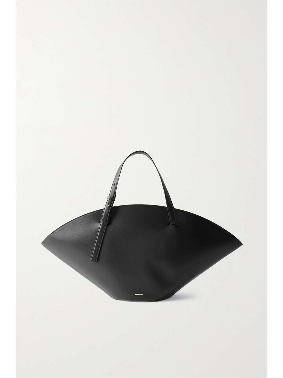 Leather tote Jil Sander