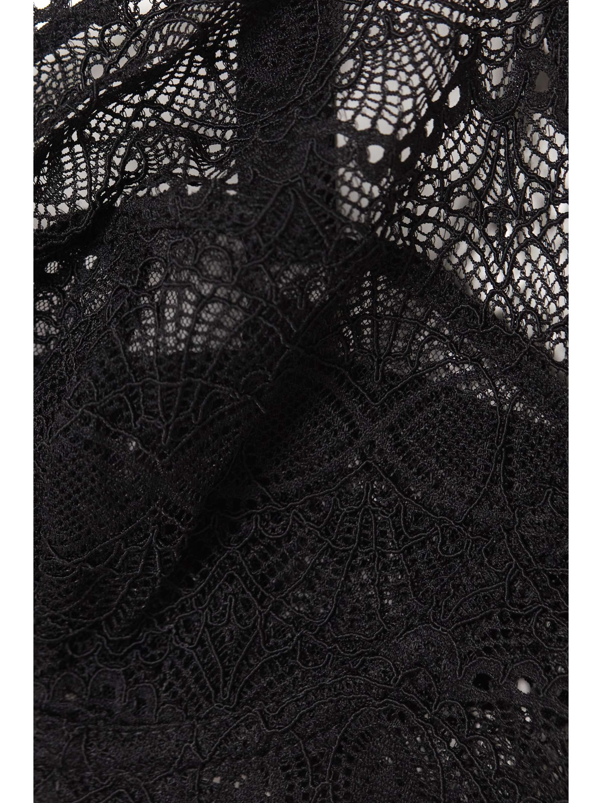ELSE Camellia corded stretch-lace underwired bra