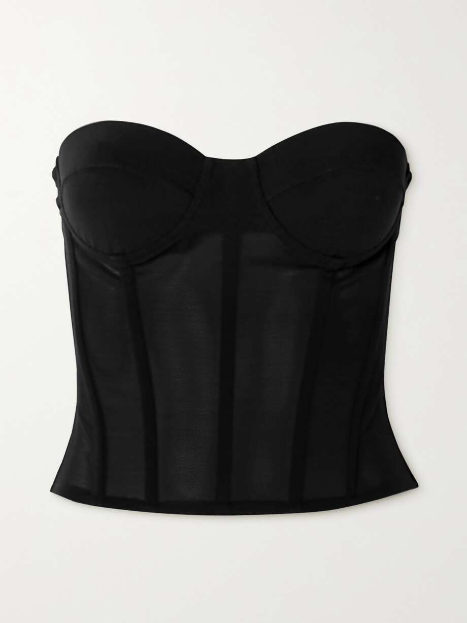 net-a-porter.com | Tulle bustier top