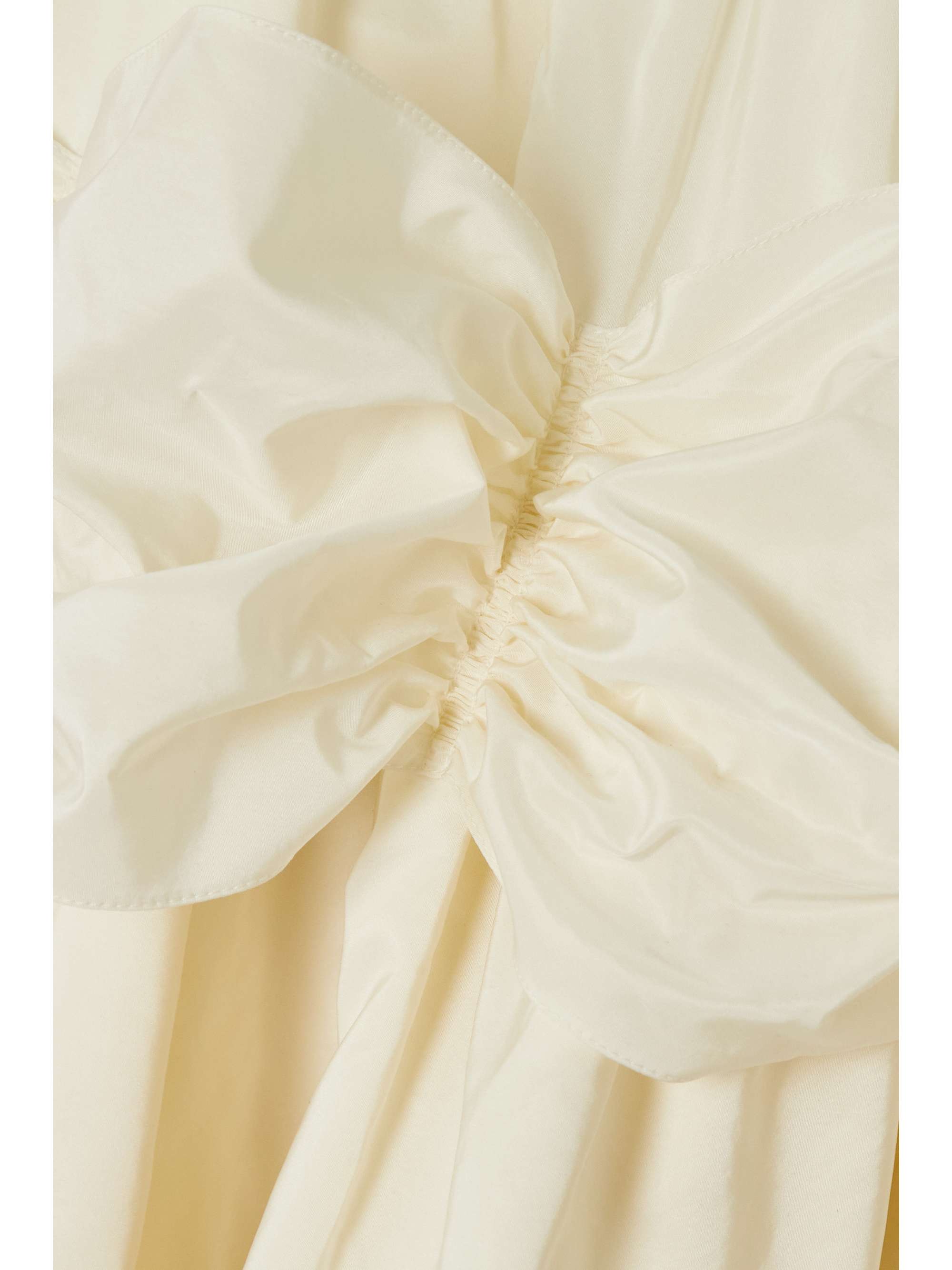 SIMONE ROCHA Gathered tiered taffeta camisole