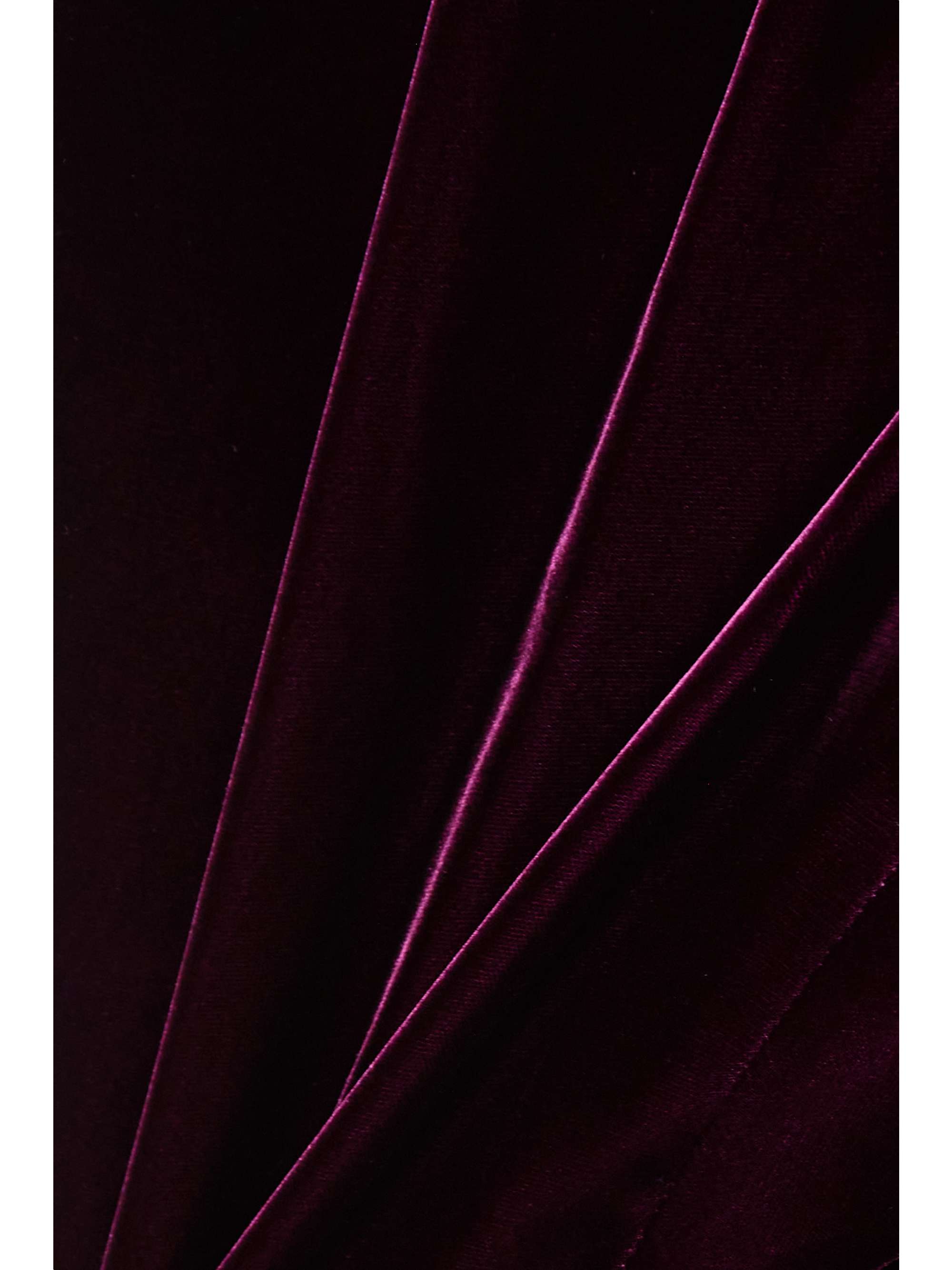 TOM FORD 褶裥天鹅绒休闲裤