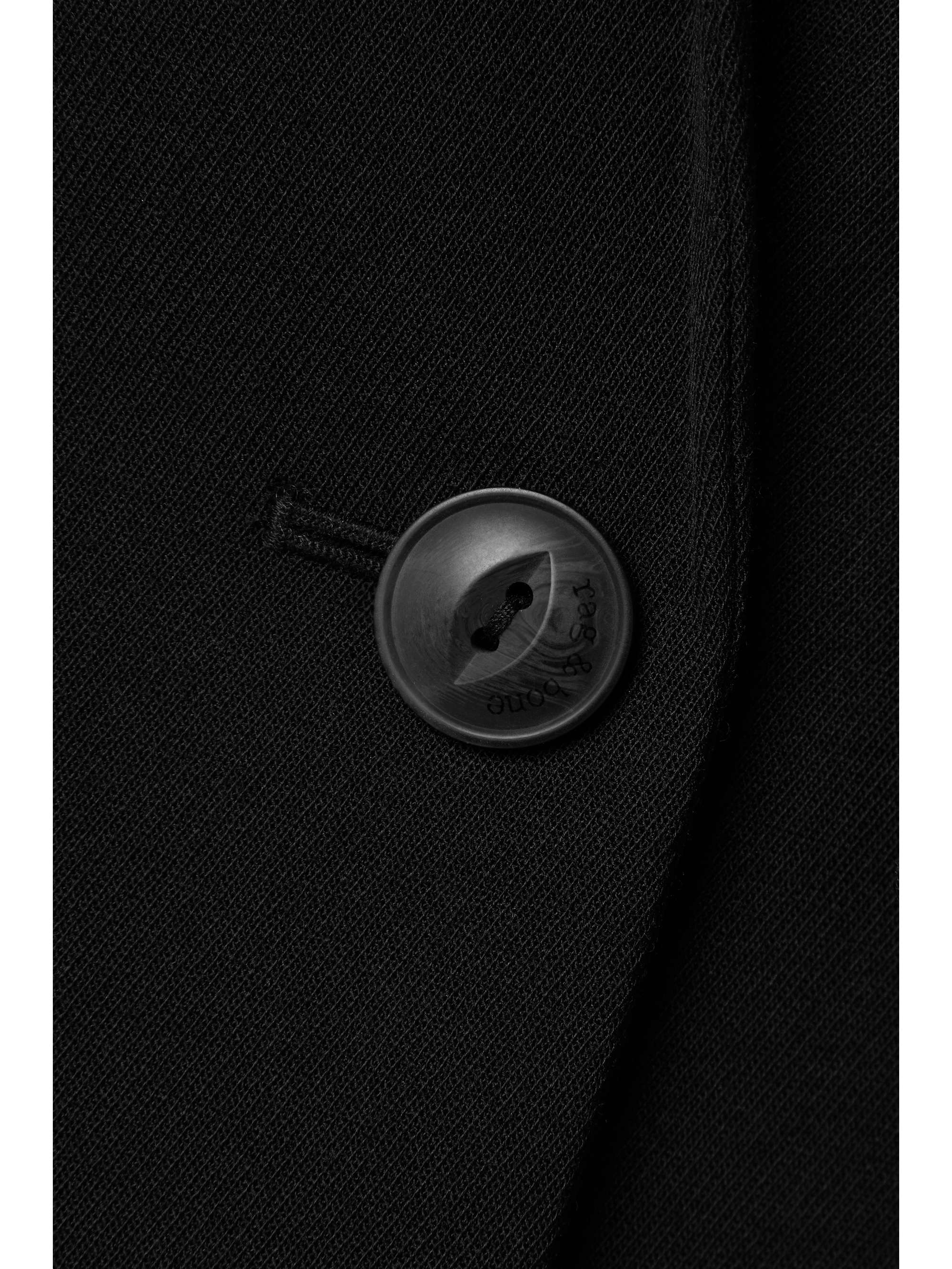 RAG & BONE ICONS Andie double-breasted wool-blend twill blazer