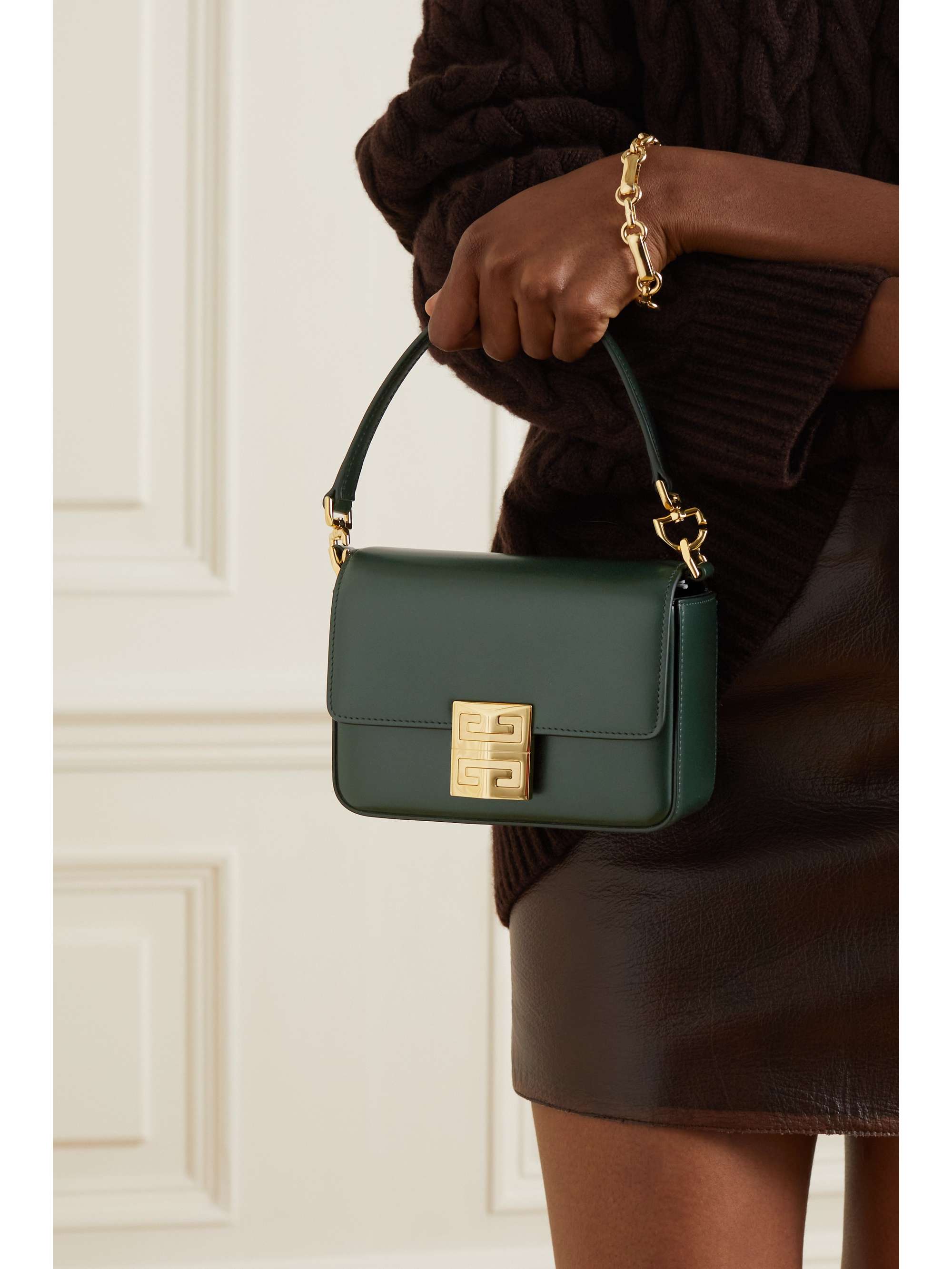 GIVENCHY 4G small leather shoulder bag NETAPORTER