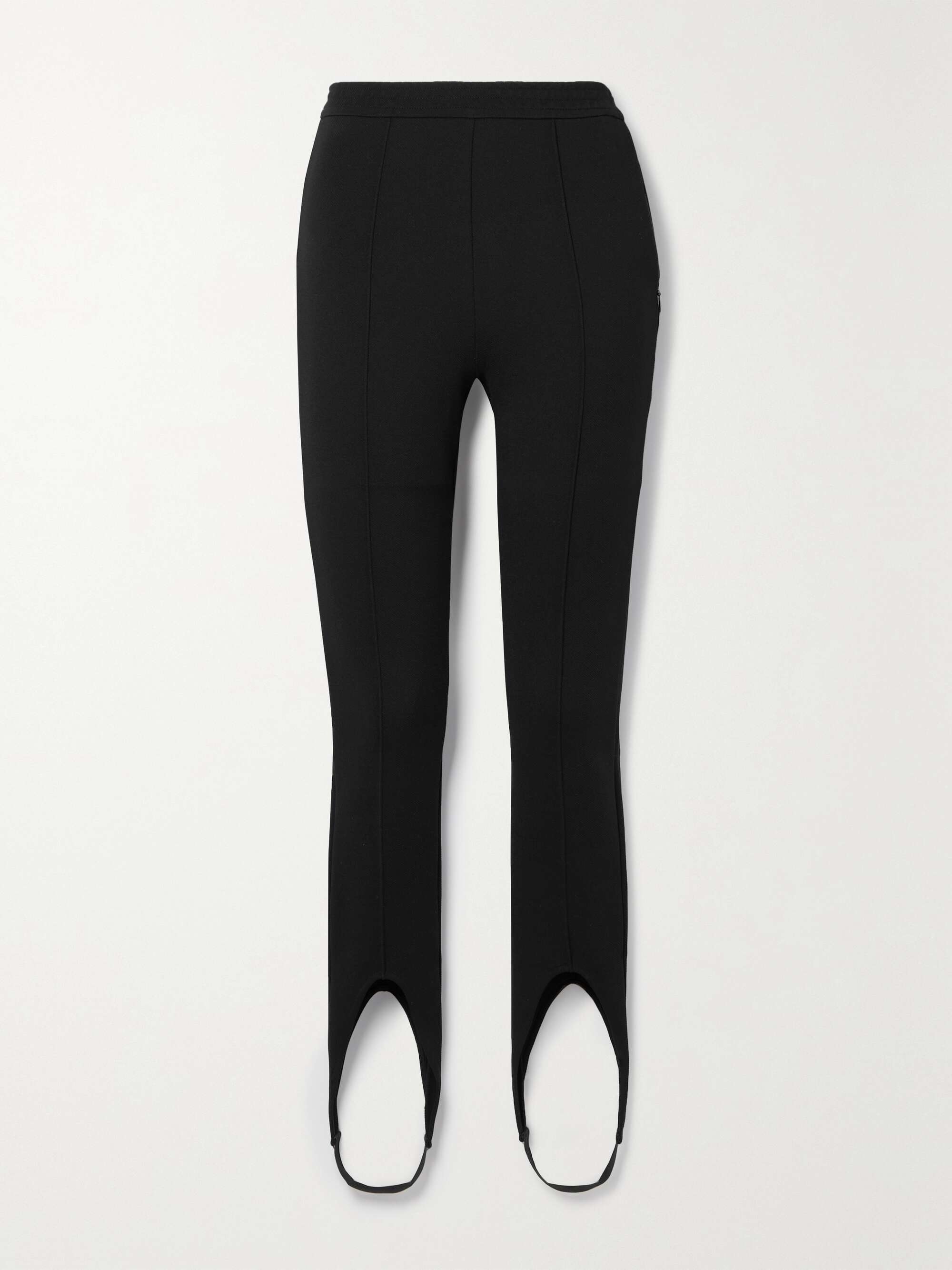 SAINT LAURENT Stretch-jersey stirrup leggings