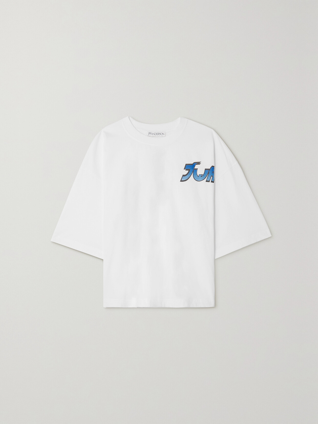 JW ANDERSON + RUN HANY PRINTED COTTON-JERSEY T-SHIRT