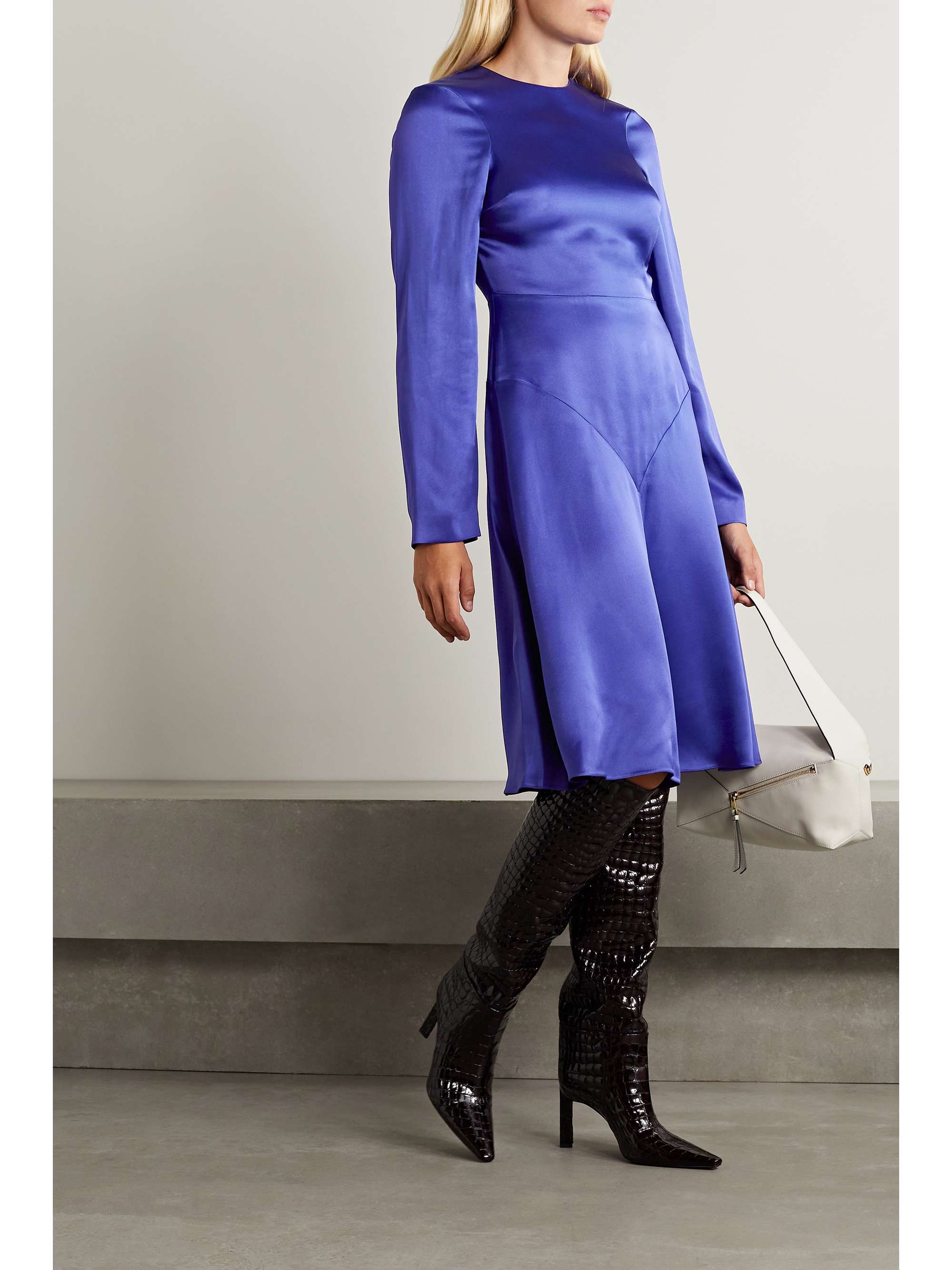 STELLA MCCARTNEY 缎布连衣裙