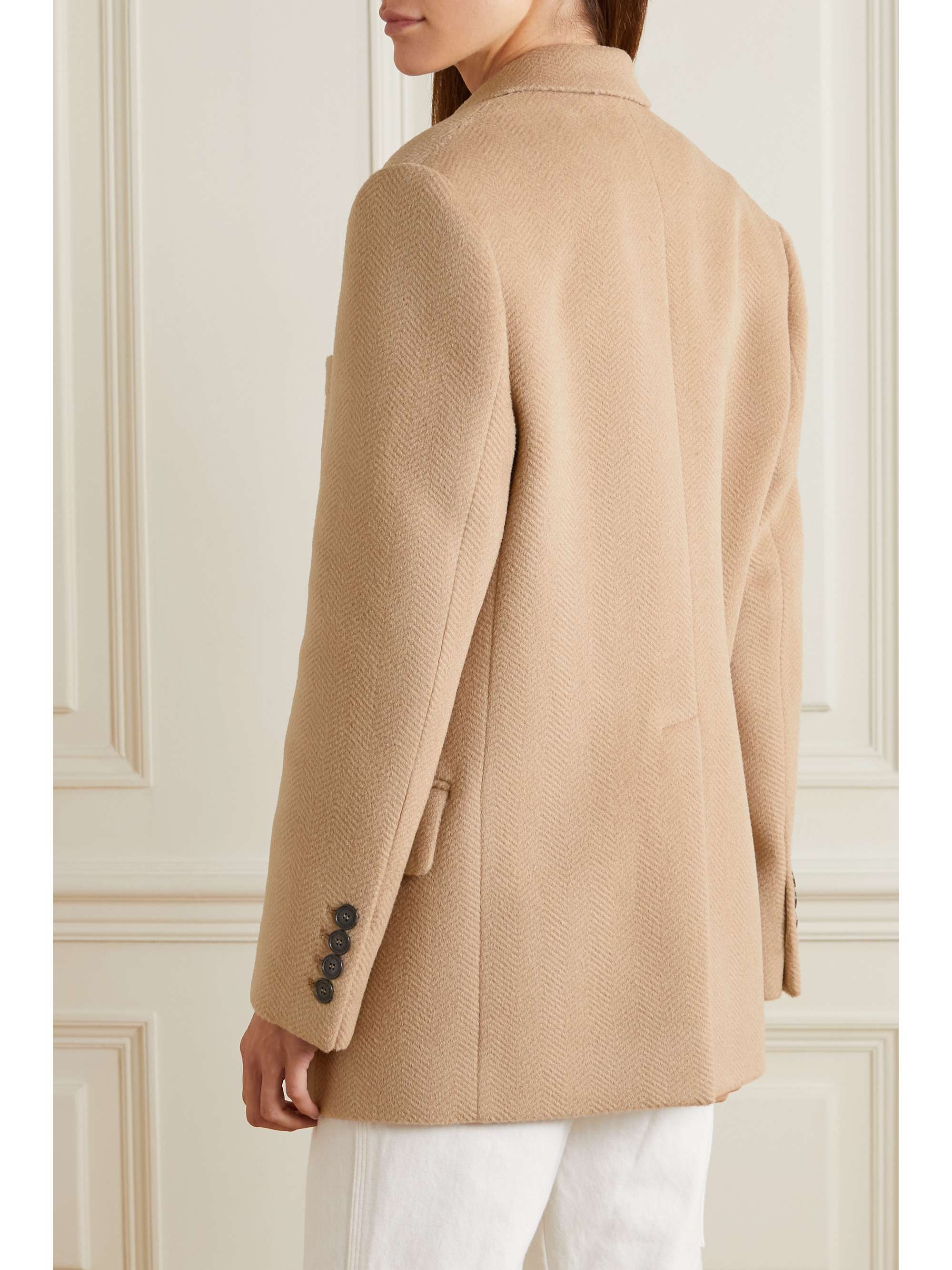 STELLA MCCARTNEY Herringbone wool blazer