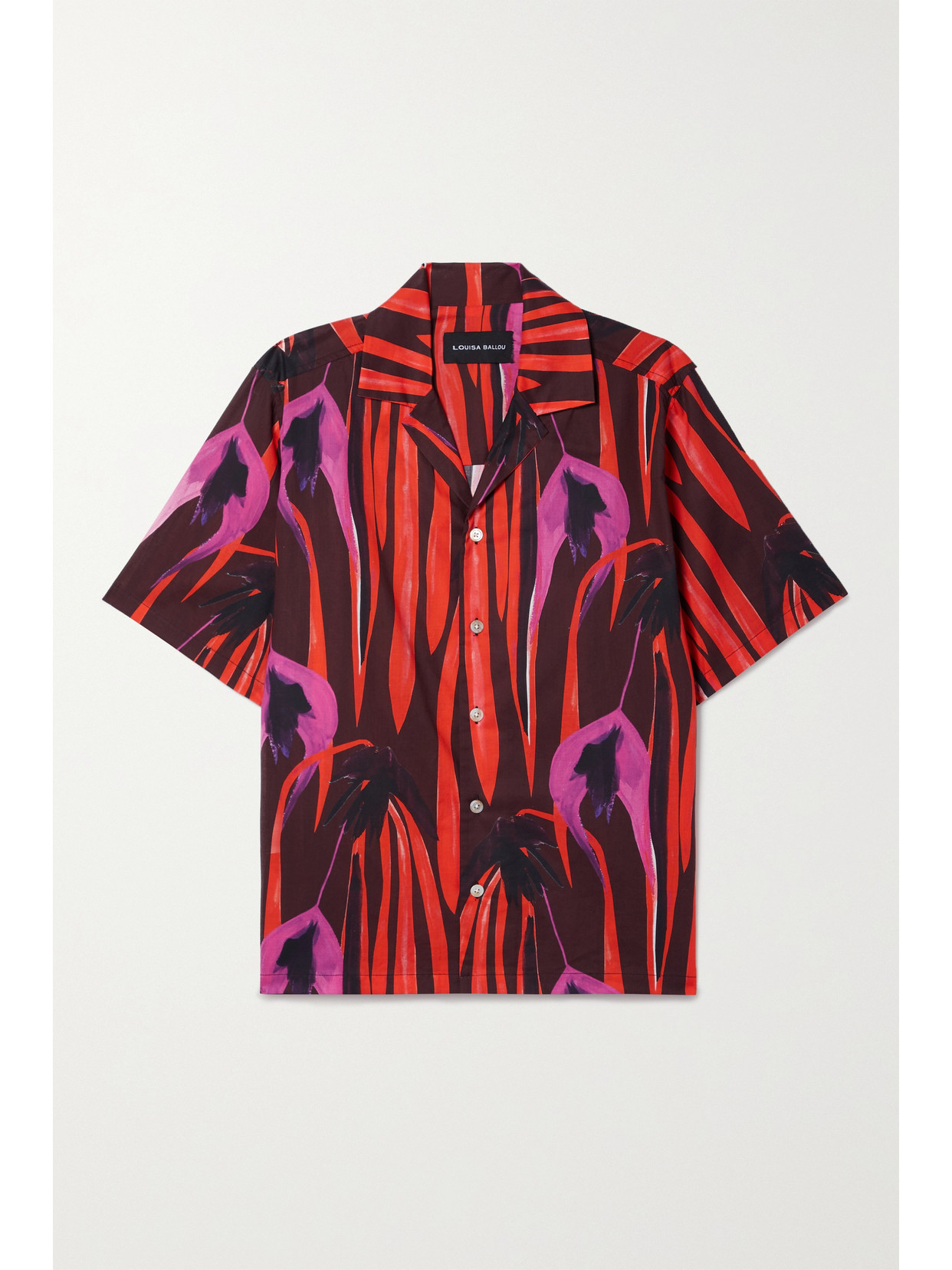 Louisa Ballou Weekend Printed Voile Shirt