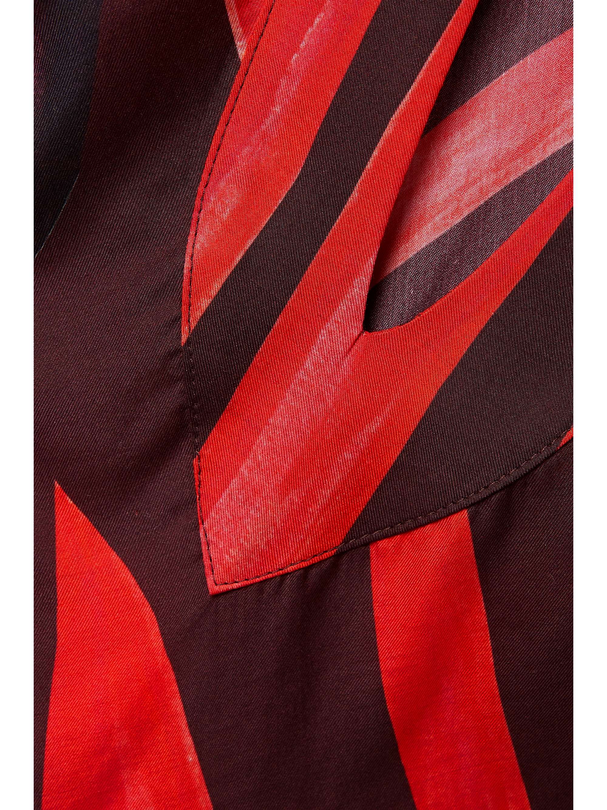 LOUISA BALLOU Silk crepe de chine kaftan