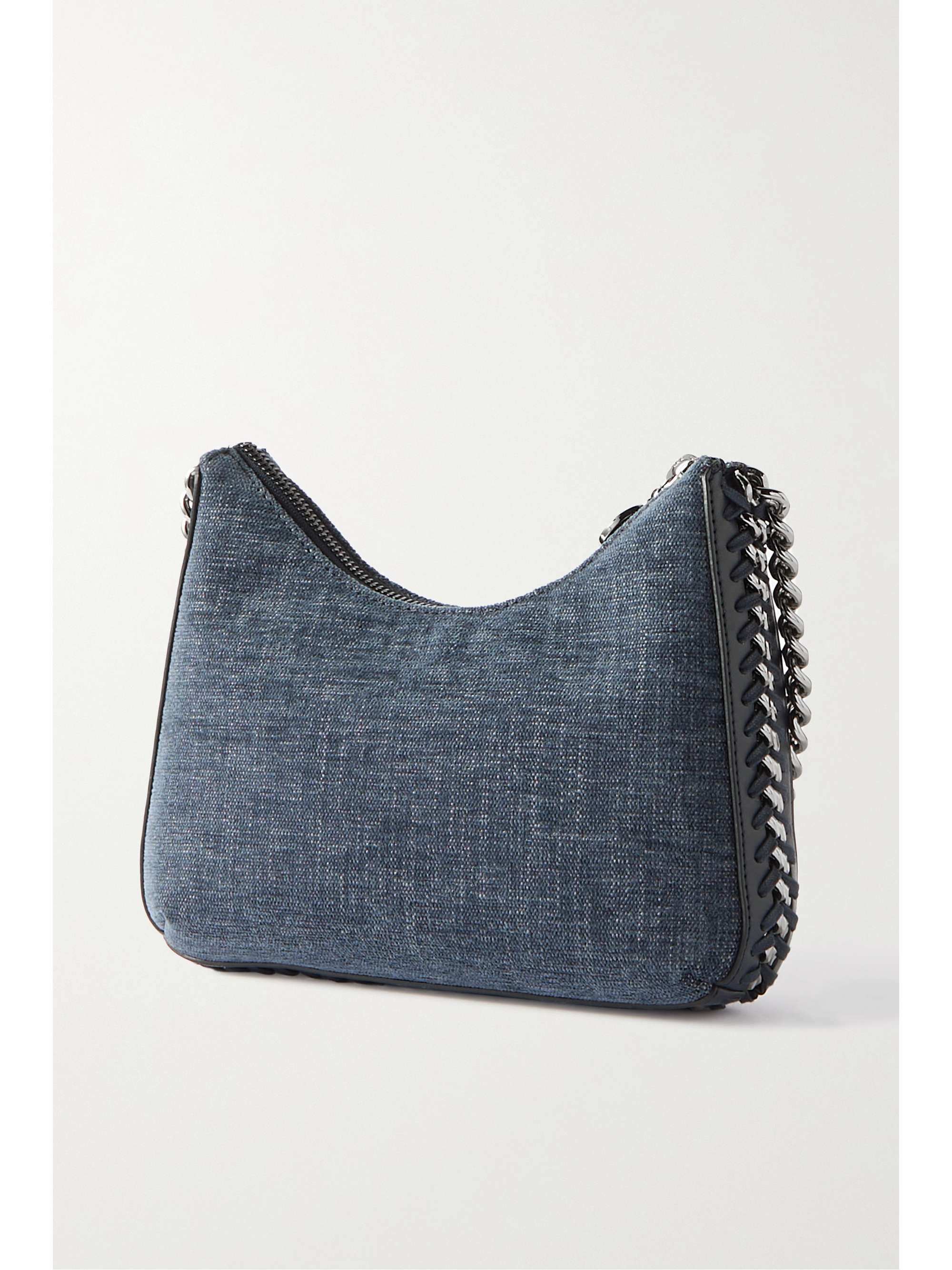 falabella zipped mini shoulder bag