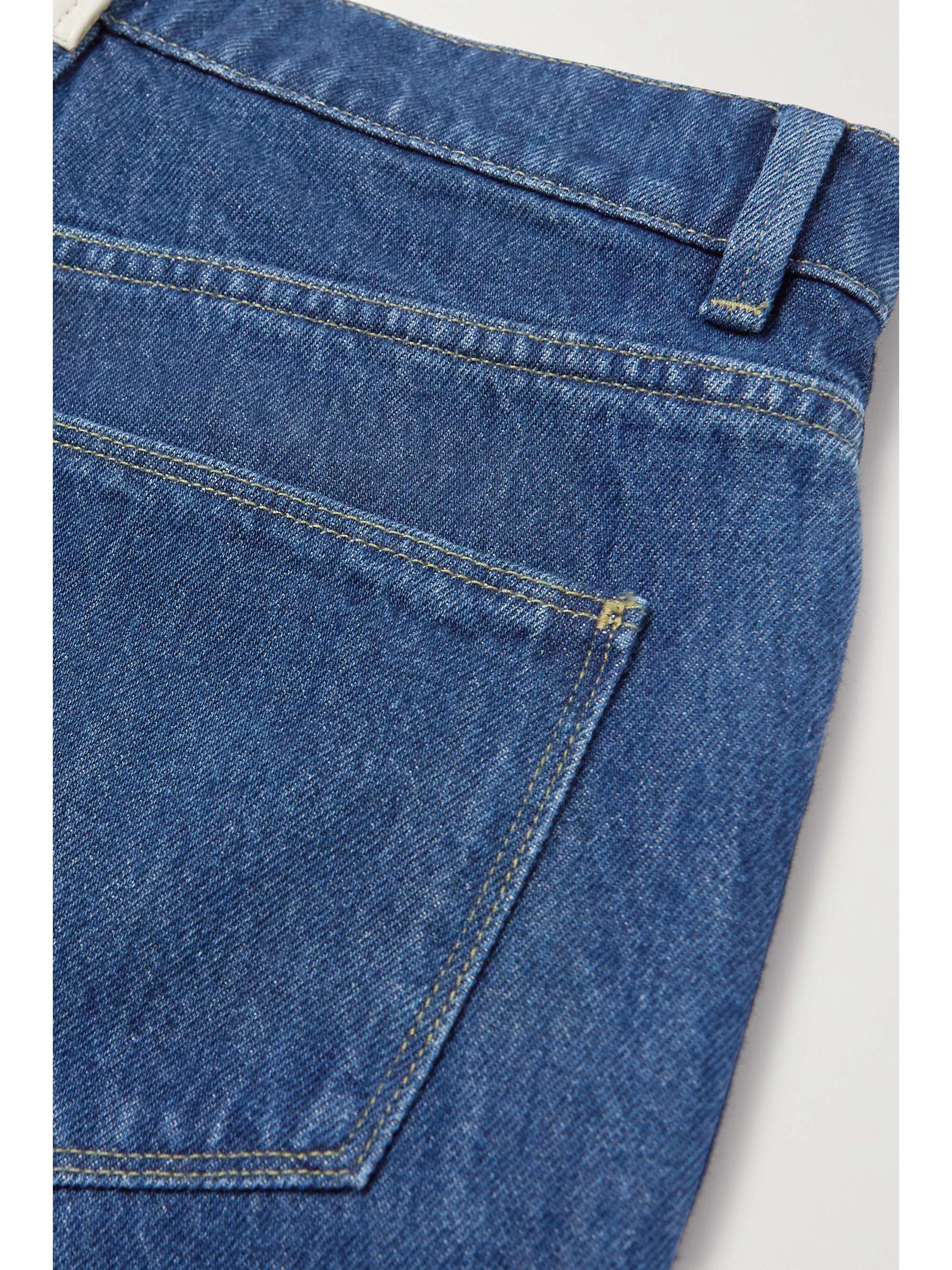 WANDLER + NET SUSTAIN Daisy organic high-rise flared jeans