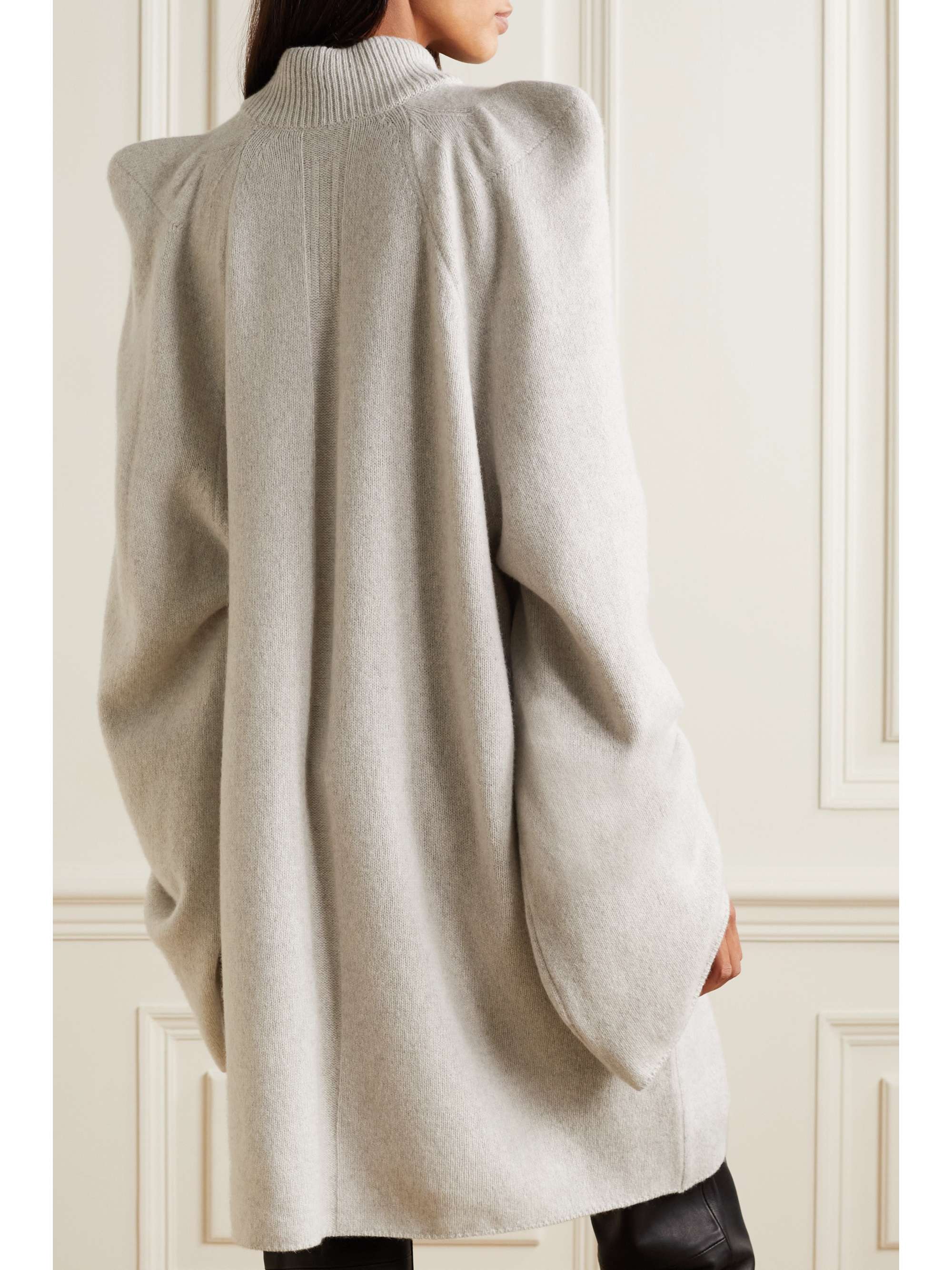 RICK OWENS 羊绒羊毛混纺毛衣