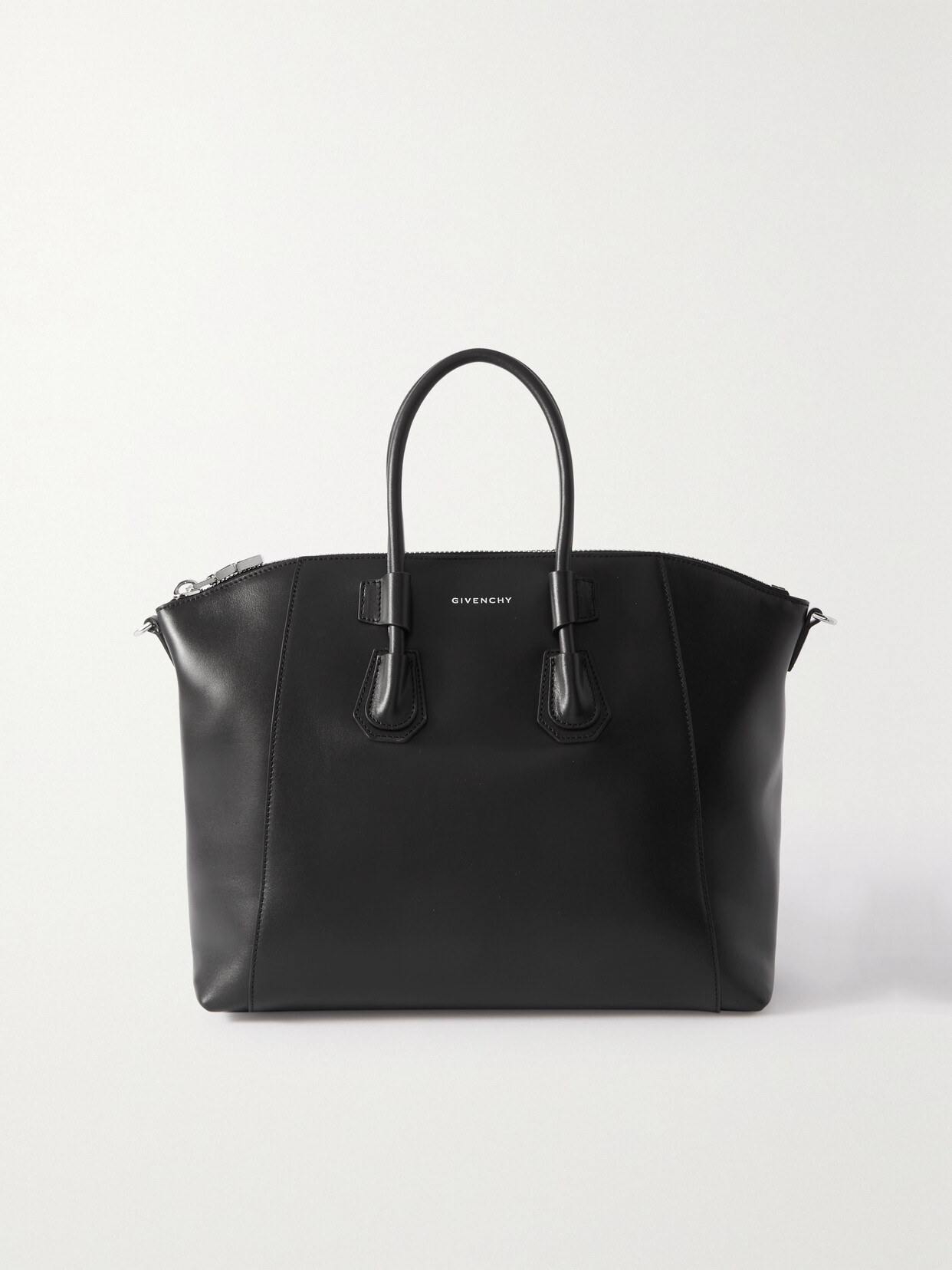 Givenchy Antigona Sport Small Leather Tote In Black