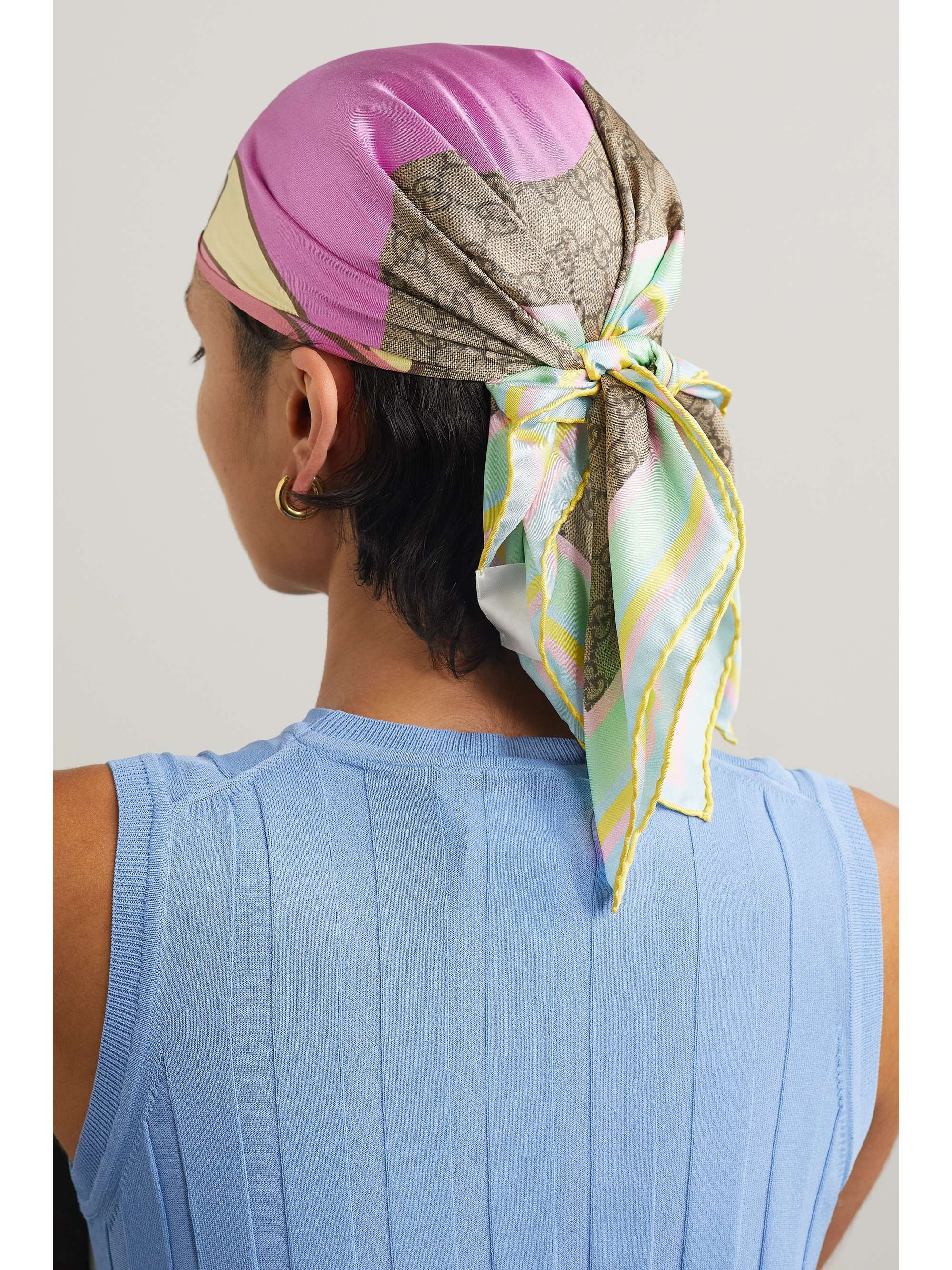 Gucci Model Head Scarf ubicaciondepersonas.cdmx.gob.mx