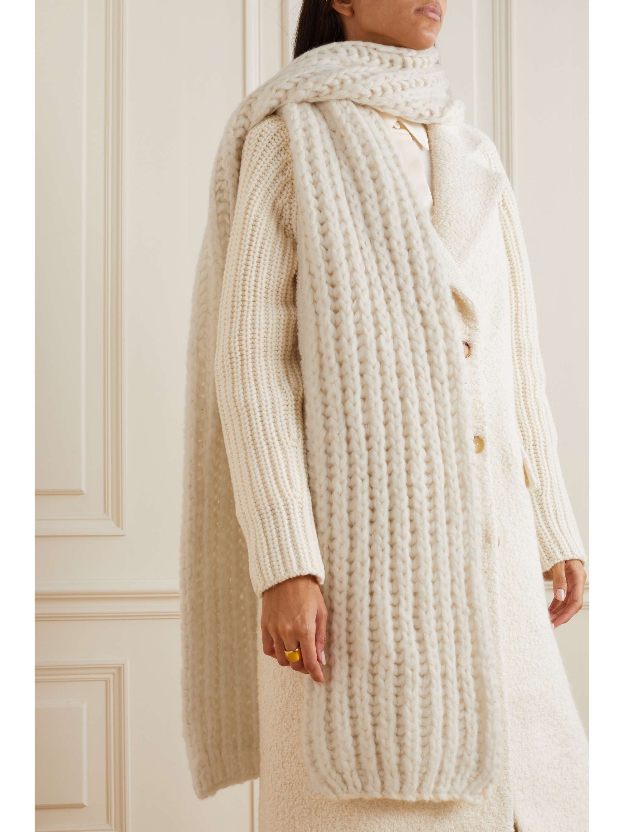 GABRIELA HEARST Ruben ribbed-knit cashmere scarf