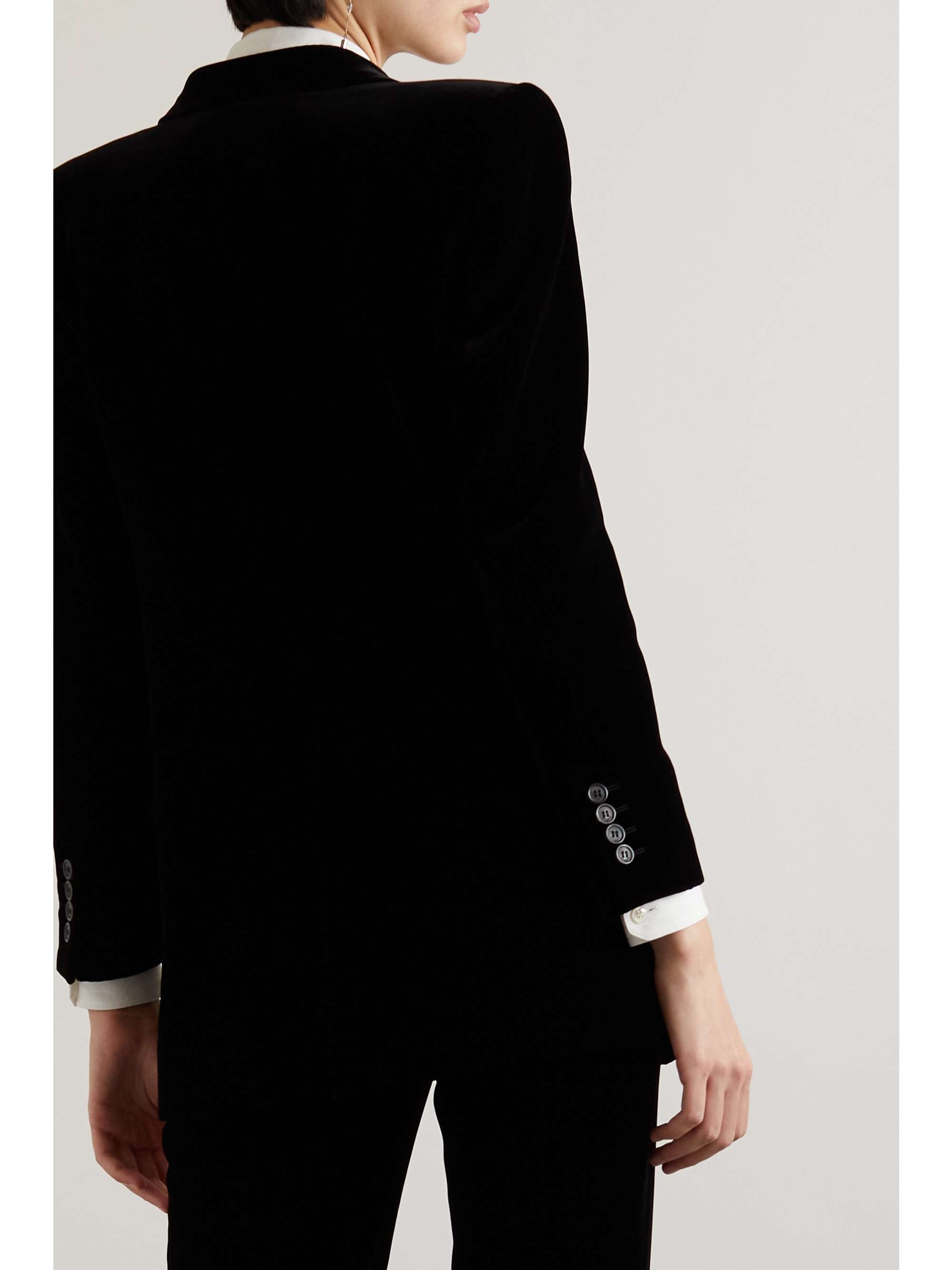 SAINT LAURENT Velvet blazer