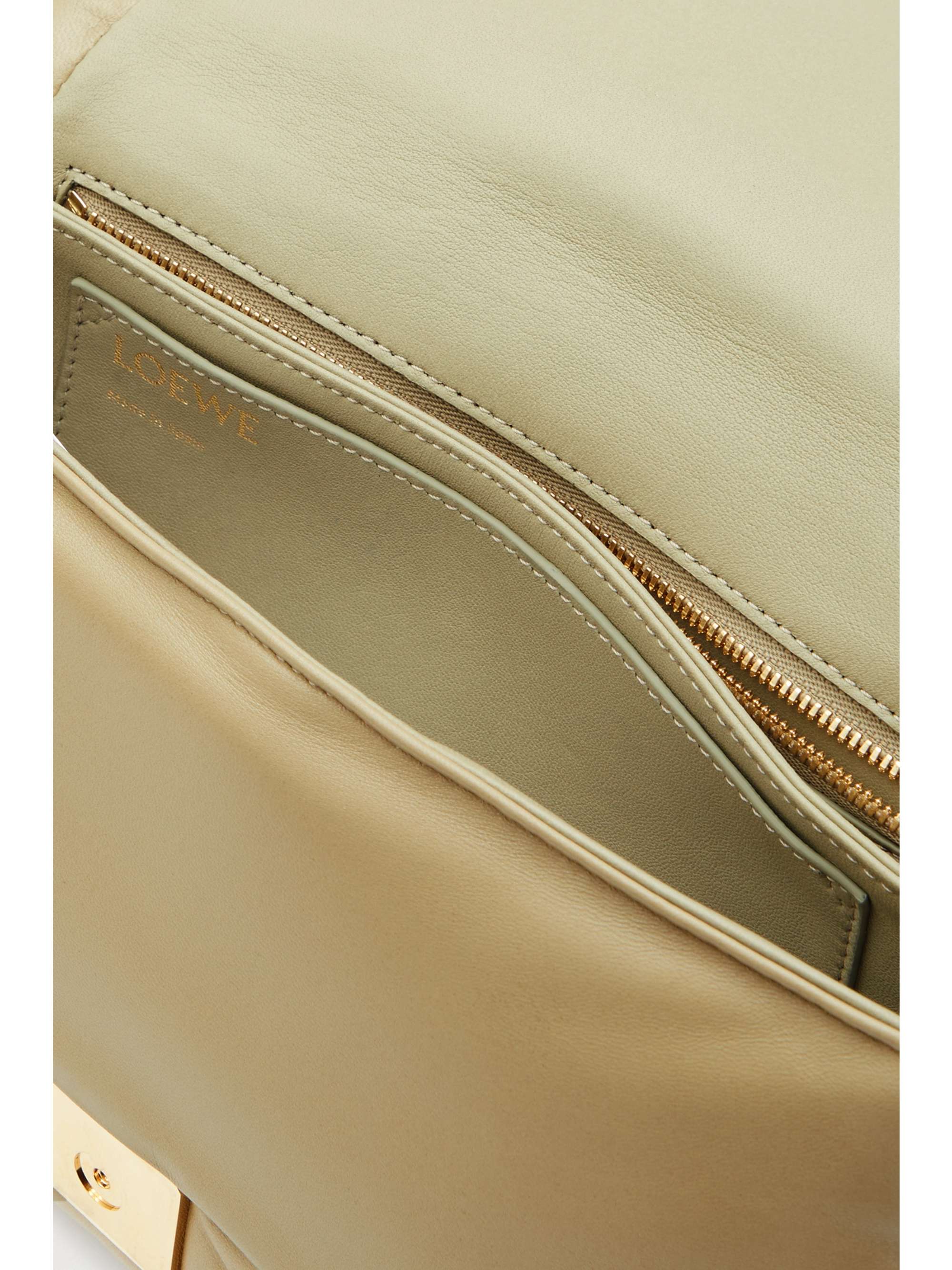 LOEWE Puffer Goya padded leather down shoulder bag