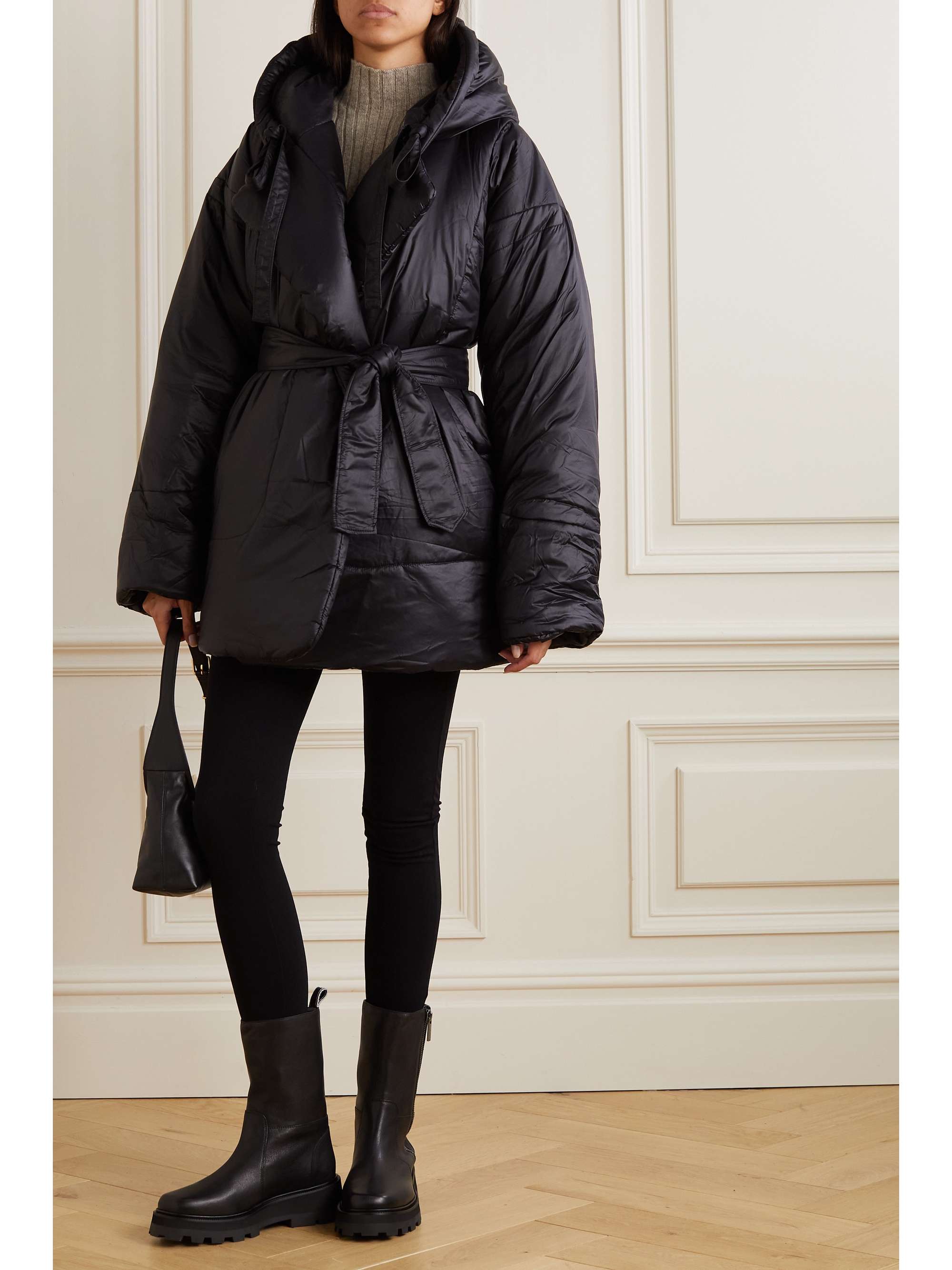 Norma Kamali Hooded Sleeping Bag Coat