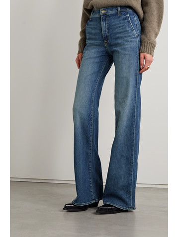 Nili Lotan Anna high-rise straight-leg jeans