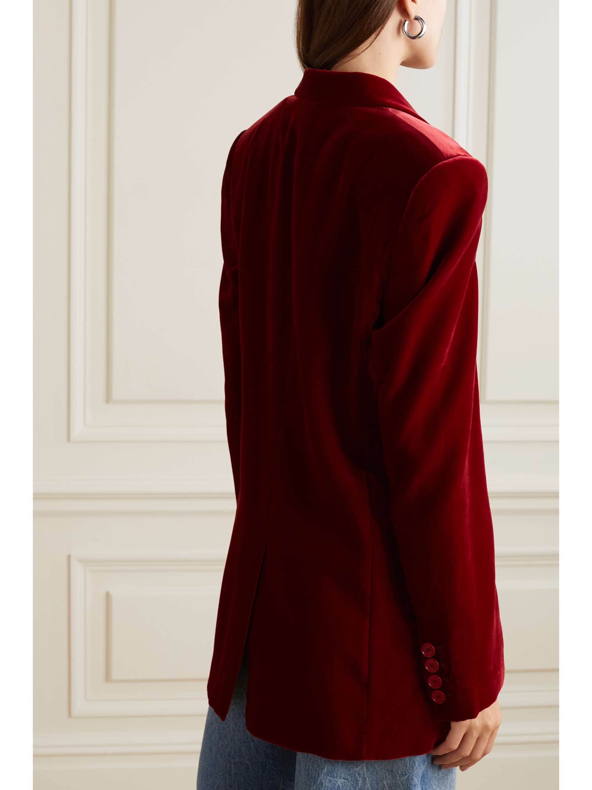 STELLA MCCARTNEY Velvet blazer