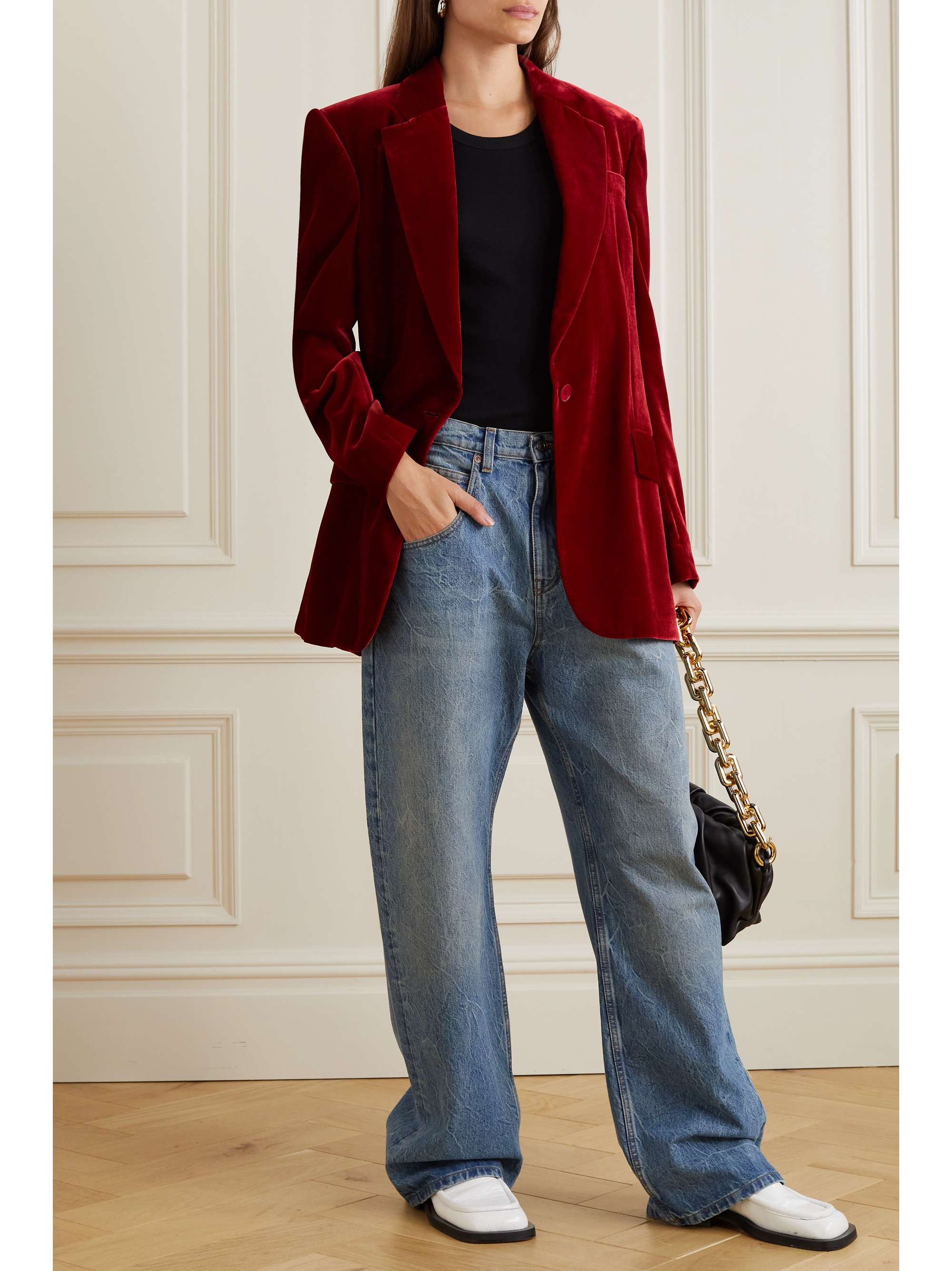 STELLA MCCARTNEY Velvet blazer