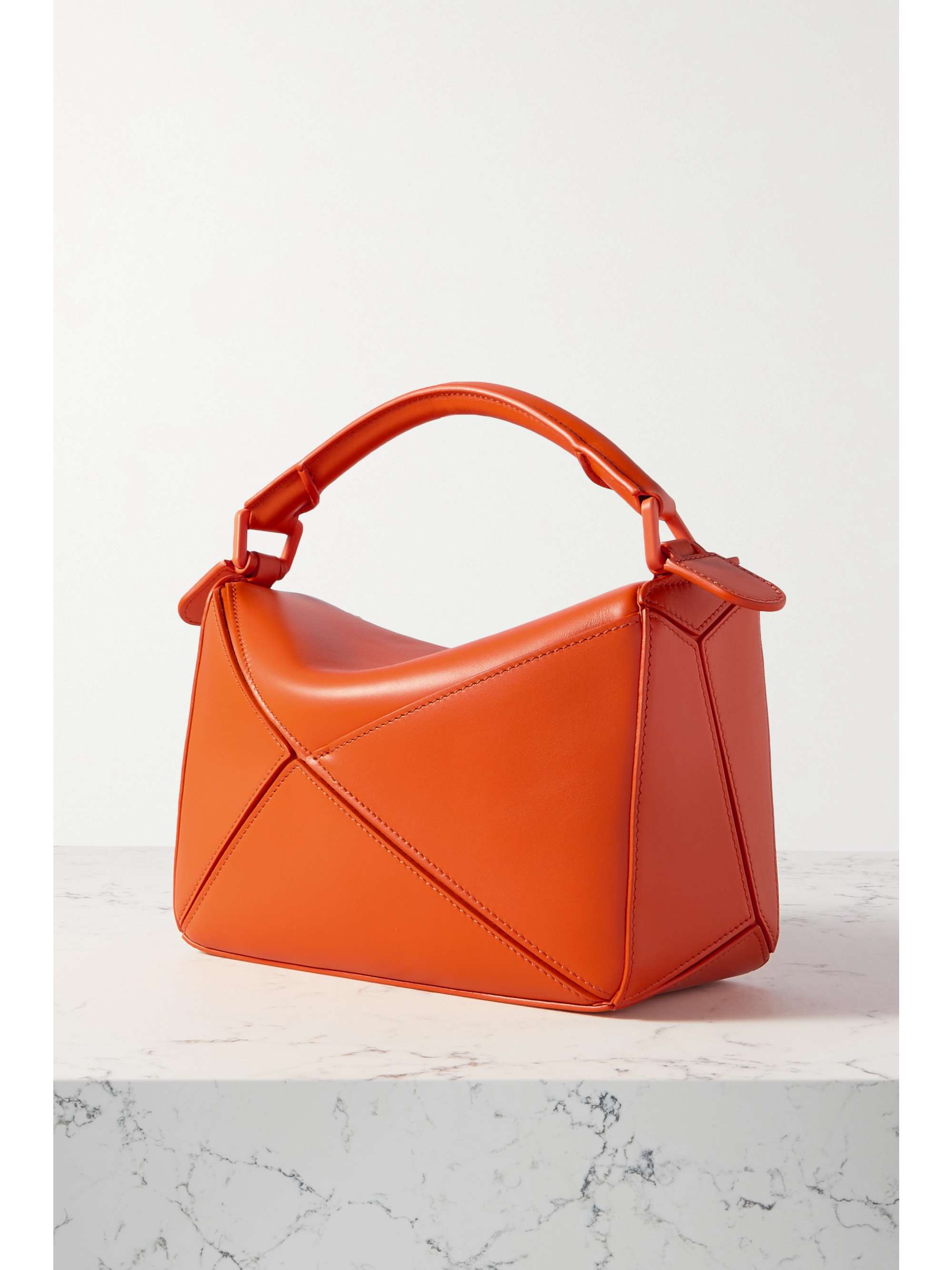 Puzzle small leather shoulder bag