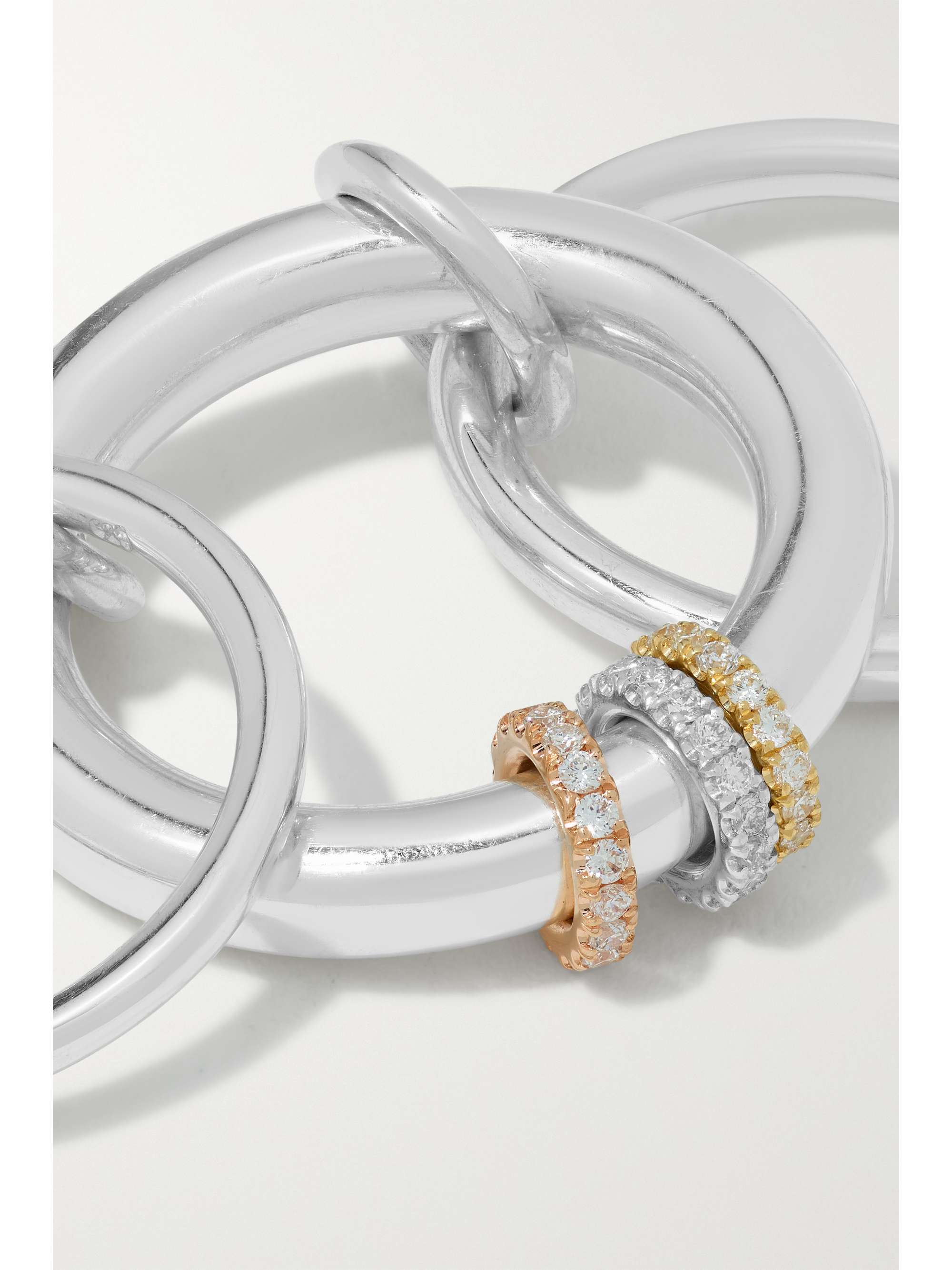 SPINELLI KILCOLLIN Gemini set of three 18-karat white