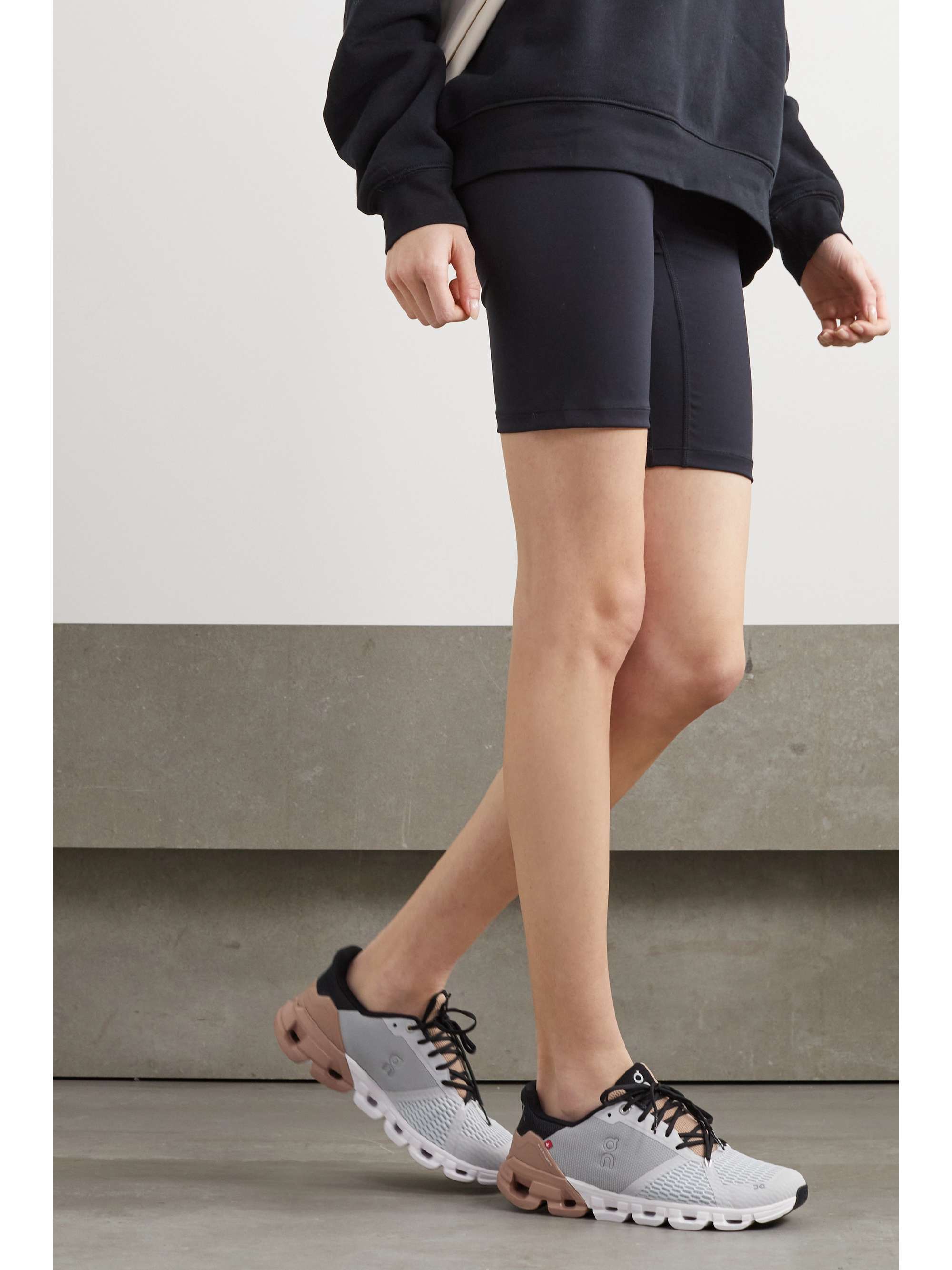 ON Cloudflyer color-block mesh sneakers