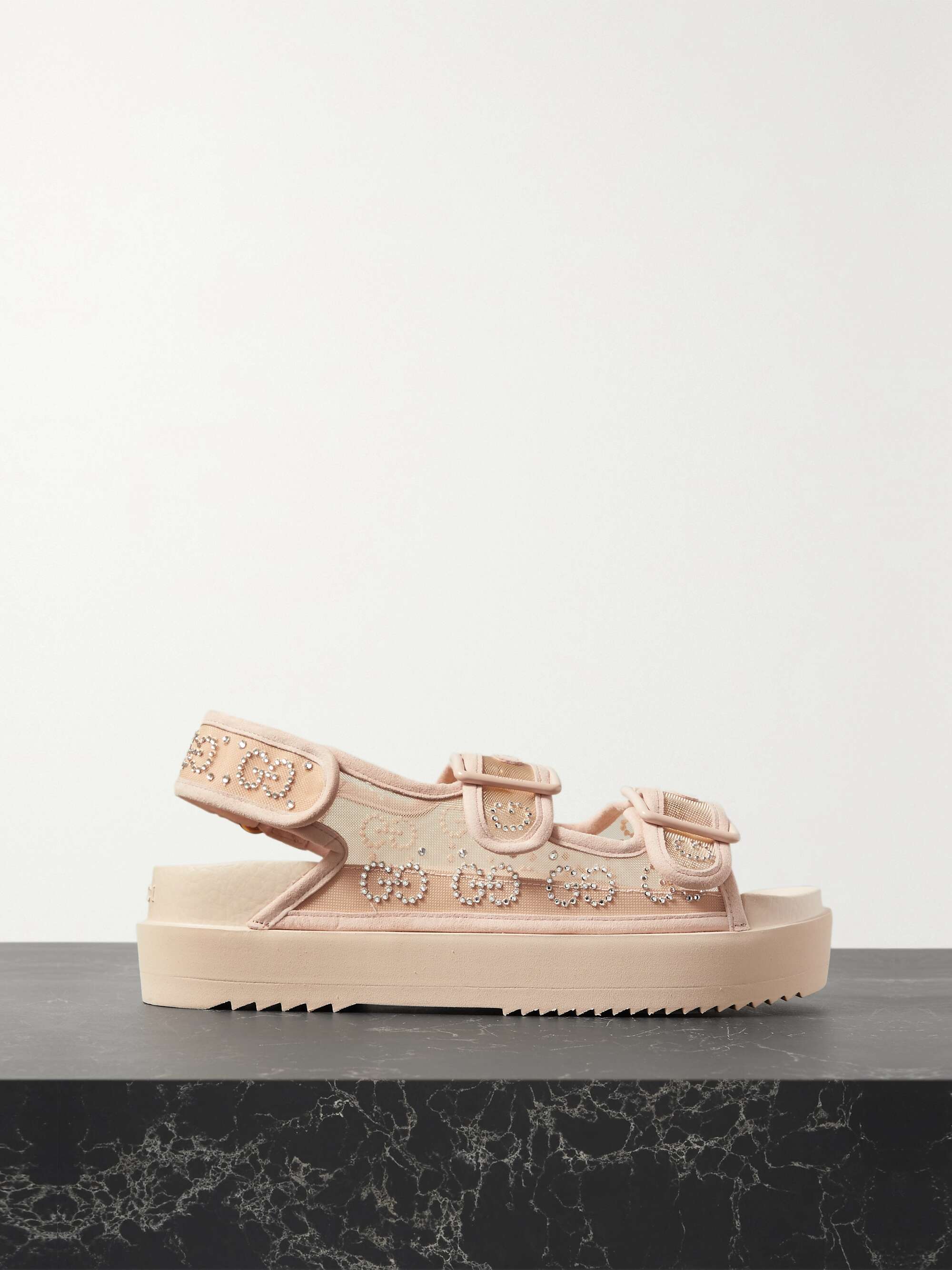 Gucci isla rubber sandals Clearance