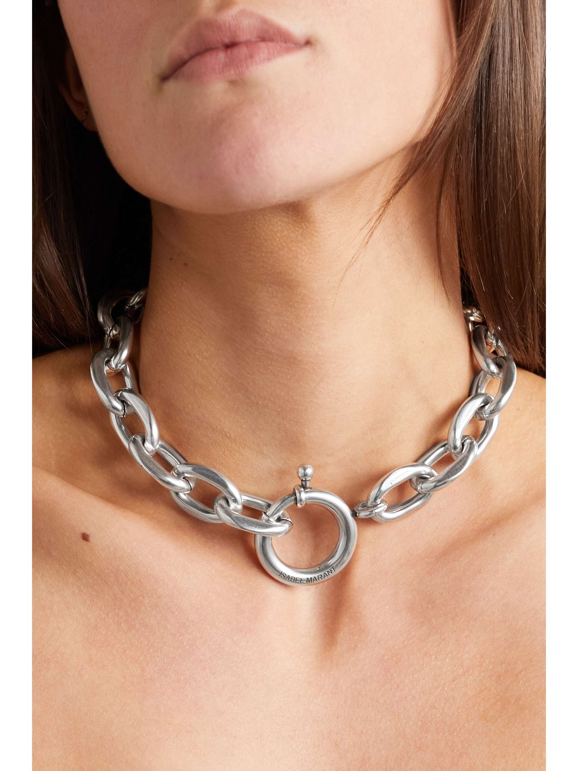 ISABEL MARANT My Life silver-tone necklace