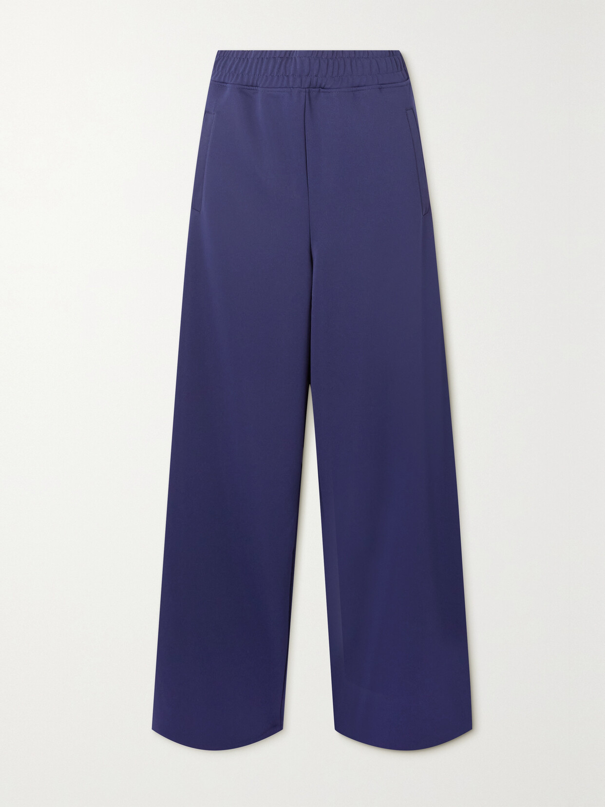 JW Anderson - + Run Hany Embroidered Stretch-jersey Straight-leg Track Pants - Blue