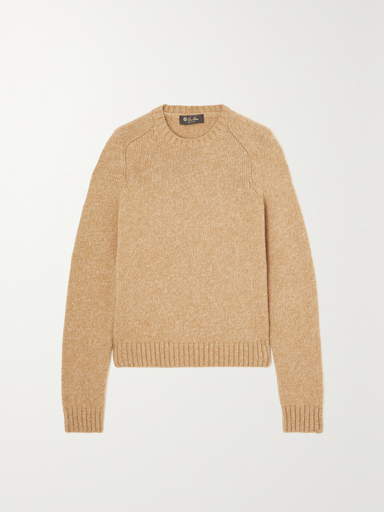 Shop Loro Piana Monginevro Cashmere Sweater In Brown