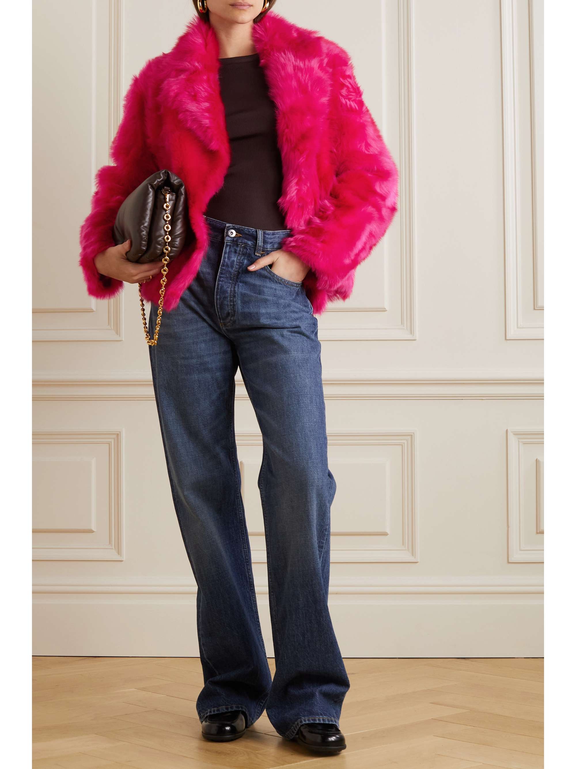 YVES SALOMON Shearling jacket