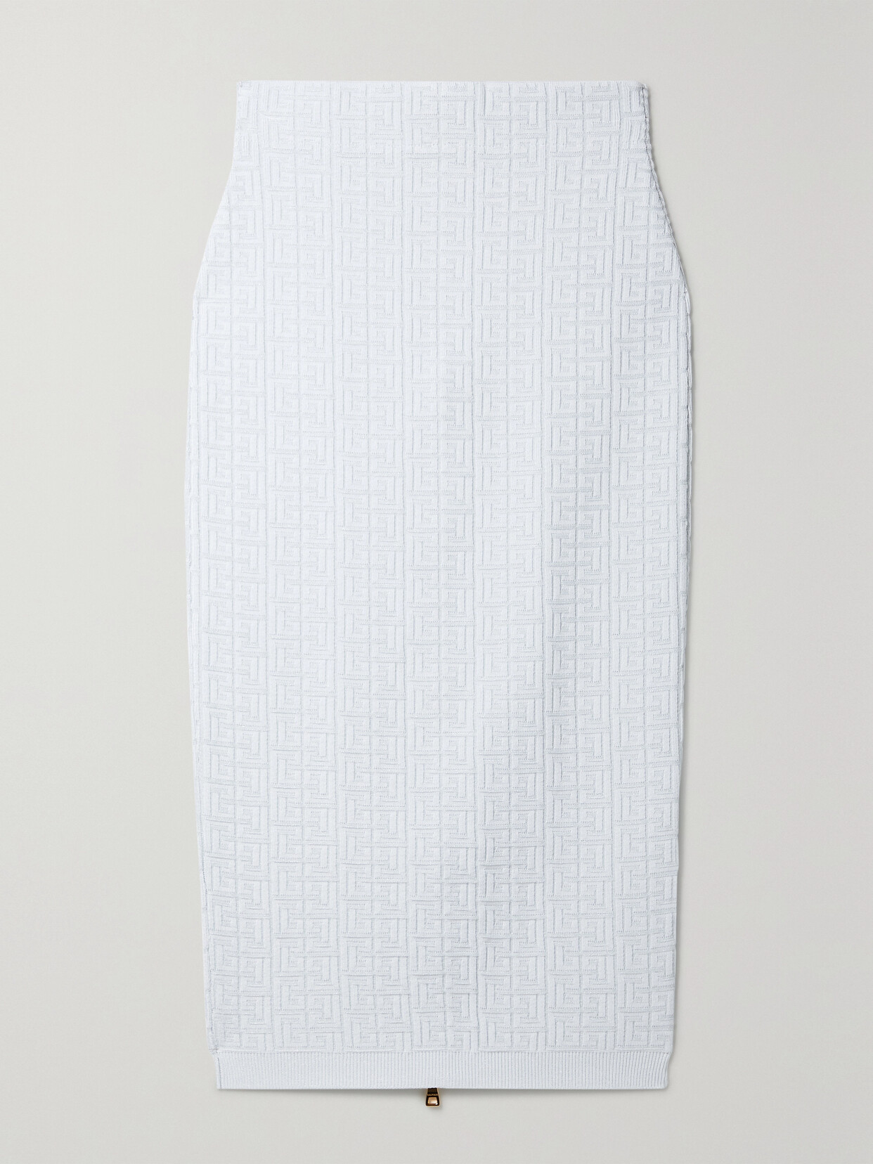 Balmain Jacquard-knit Midi Skirt