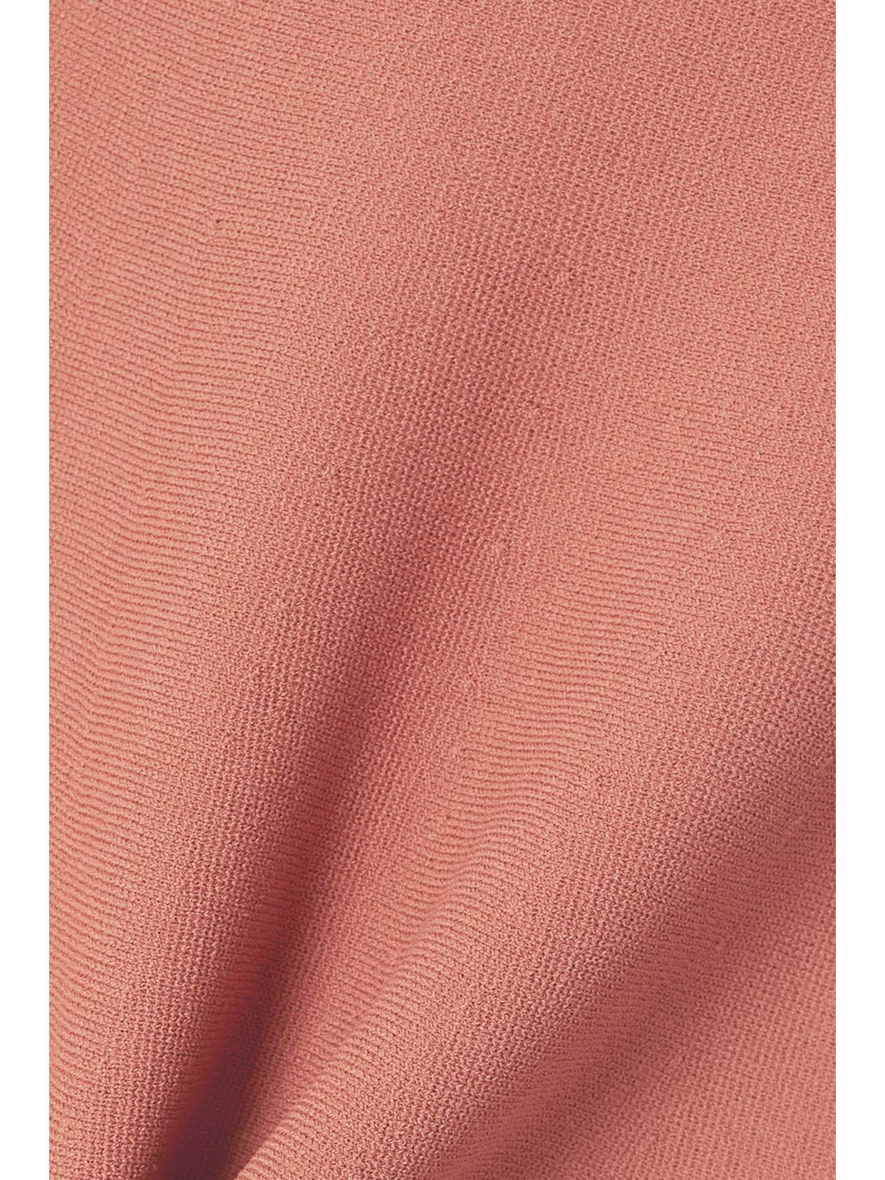 Strapless Stretch-Knit Peplum Top