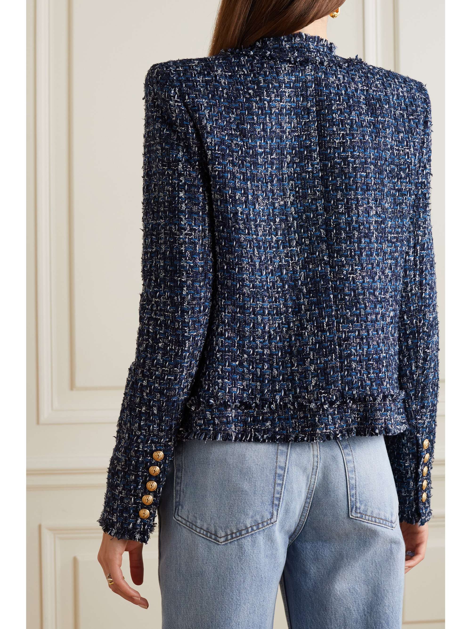 frayed tweed