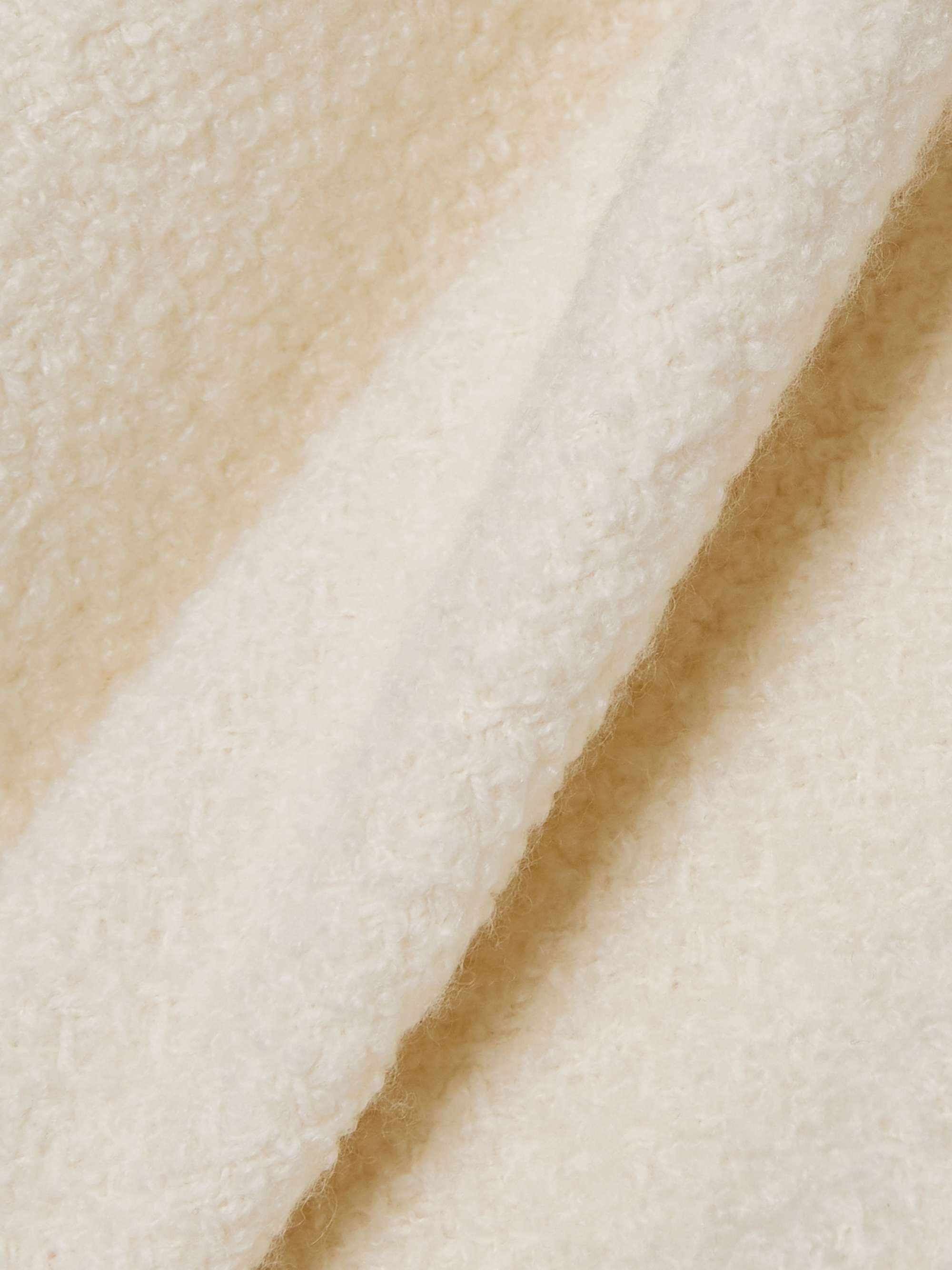 LORO PIANA Britney cashmere and silk-blend turtleneck poncho