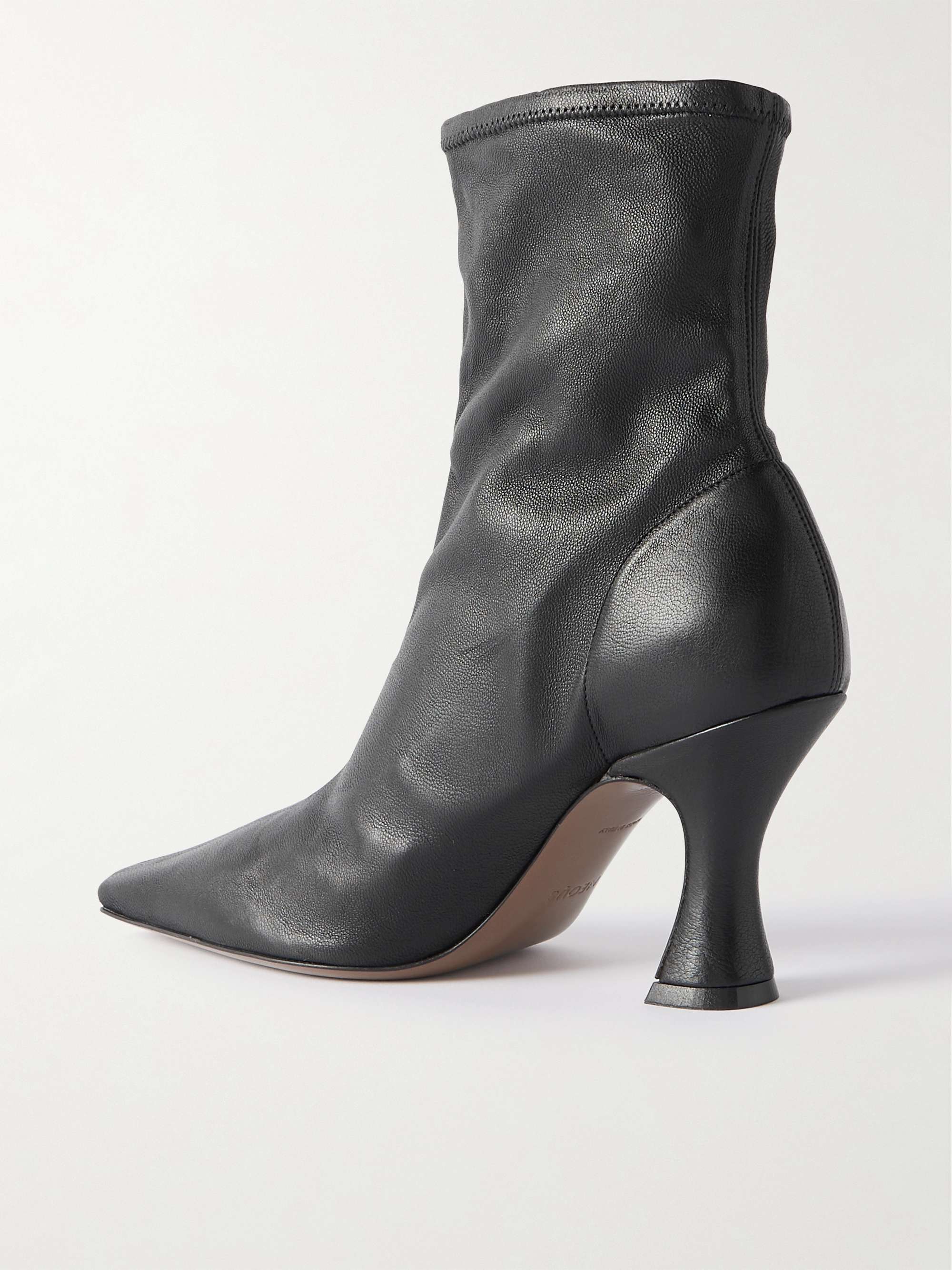 NEOUS Ran stretch-leather ankle boots