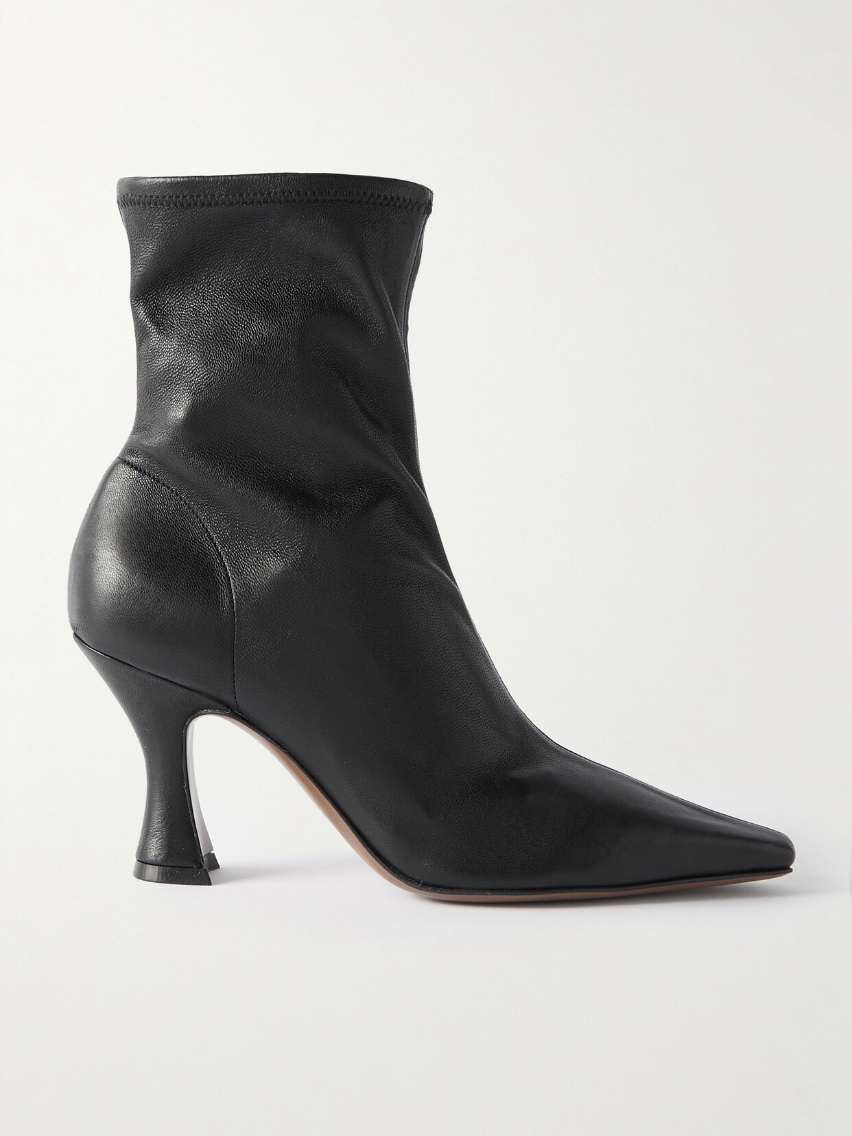 Neous Ran Stretch-leather Ankle Boots In Black