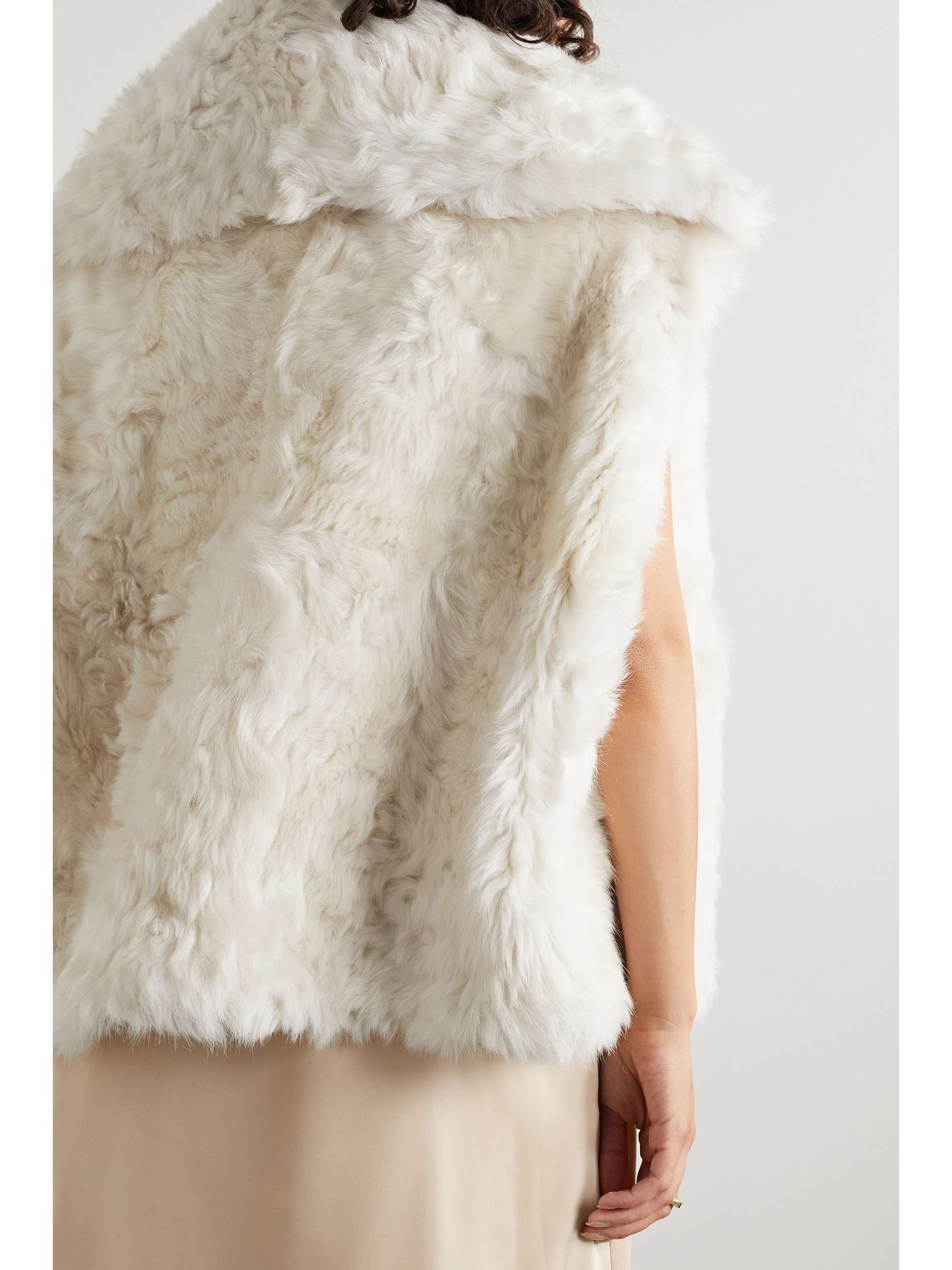 YVES SALOMON Shearling vest