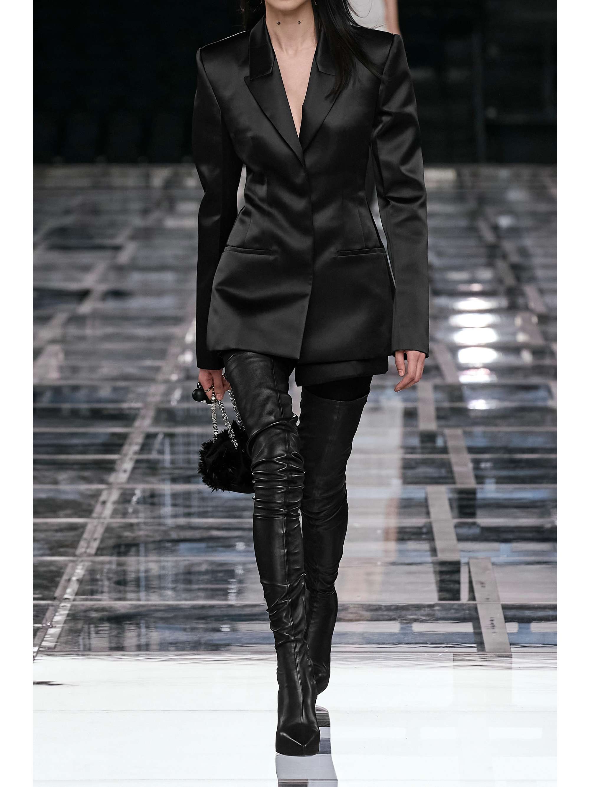 GIVENCHY Satin blazer