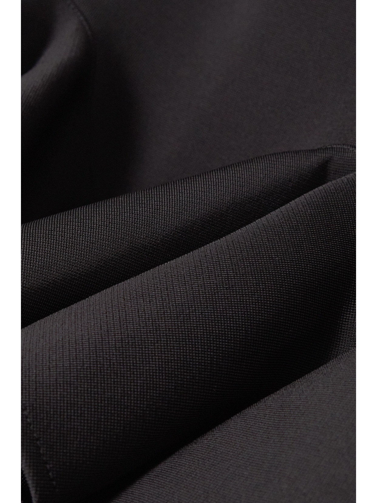 Givenchy Asymmetric Ruffled Stretch-jersey Mini Skirt In Black