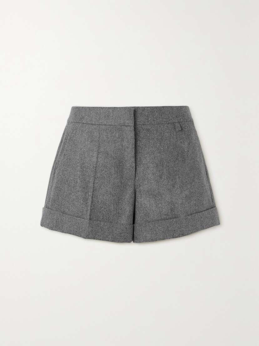 Givenchy Wool-felt Shorts