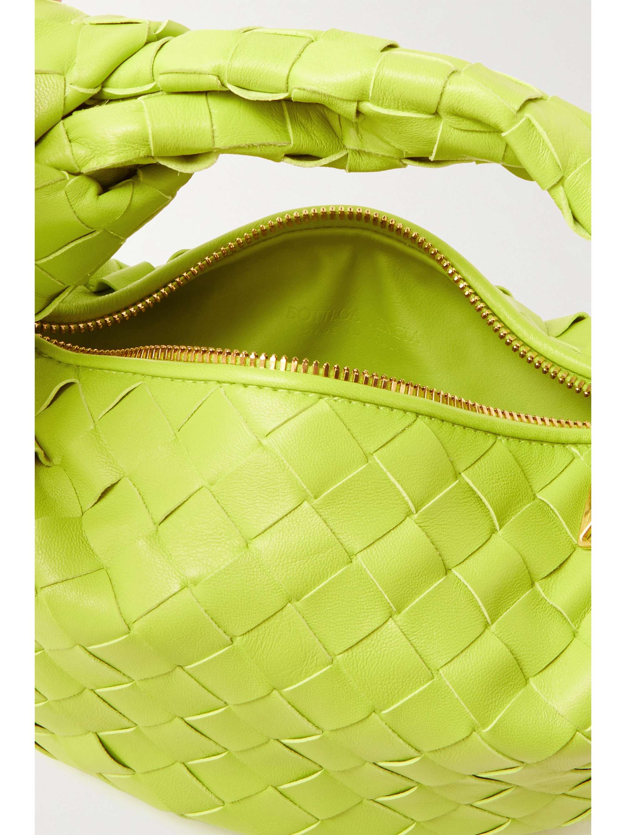 BOTTEGA VENETA Jodie mini knotted intrecciato leather tote