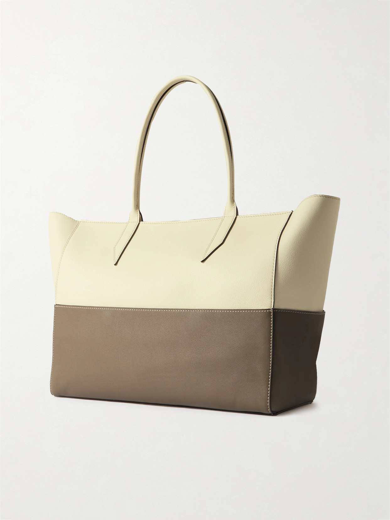 Métier - Incognito 36 Two-Tone Leather Tote