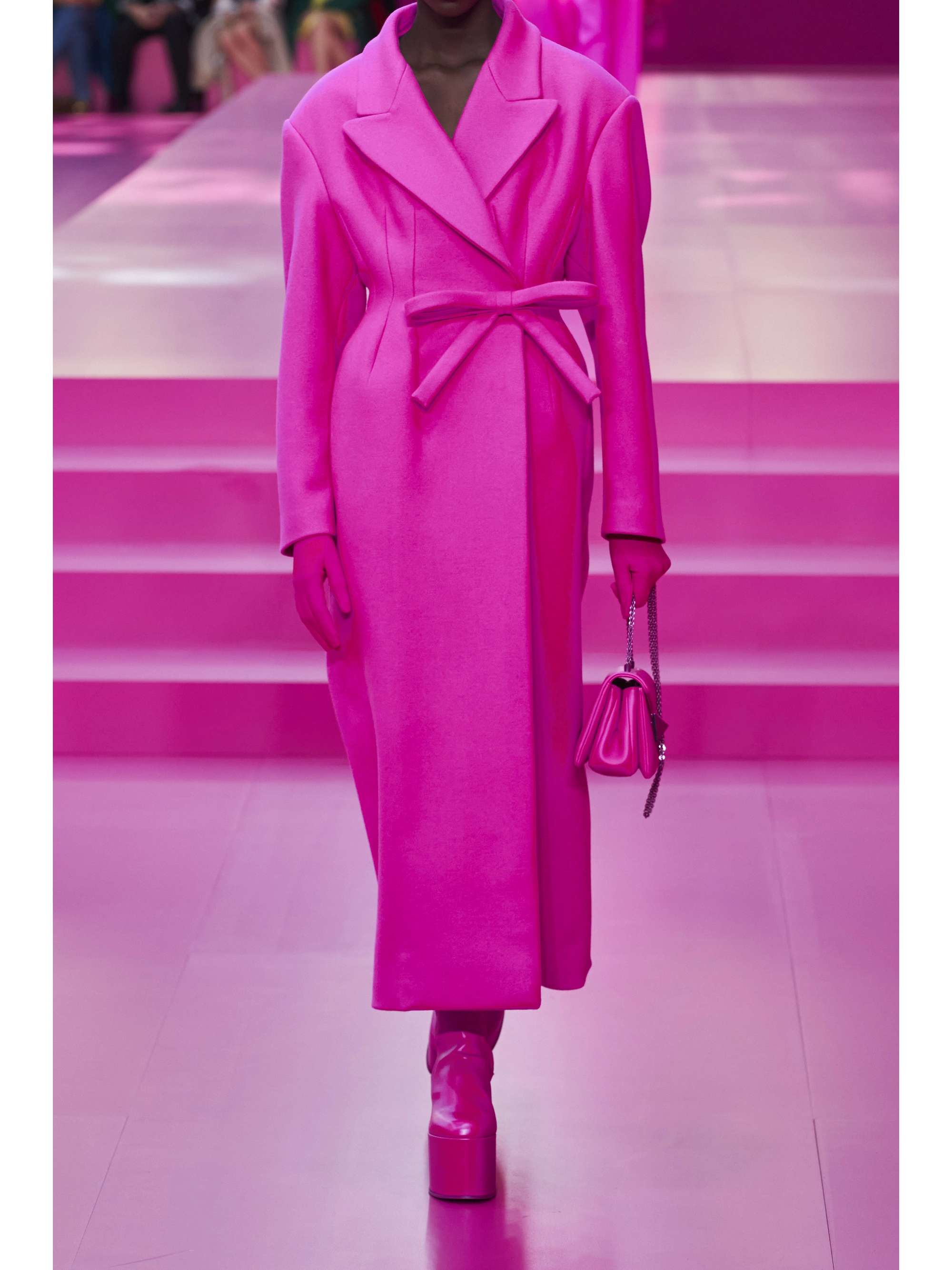 VALENTINO Woolblend wrap coat NETAPORTER