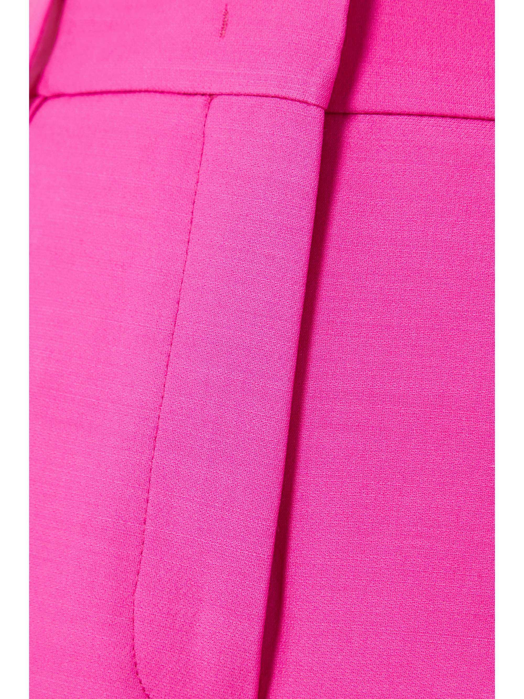 VALENTINO GARAVANI Wool and silk-blend crepe wide-leg pants