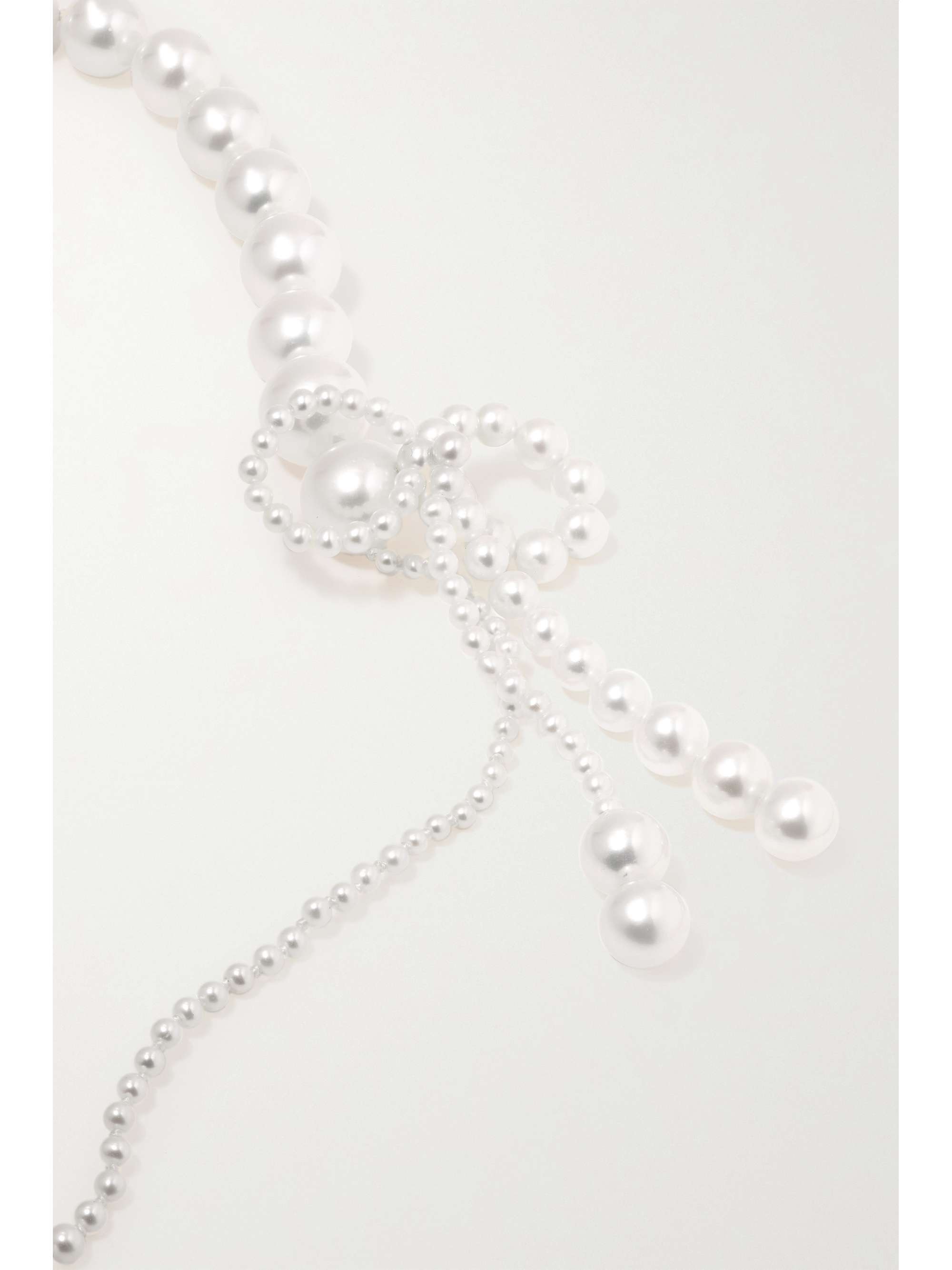 SOPHIE BILLE BRAHE Peggy Rosette 14-karat gold pearl necklace