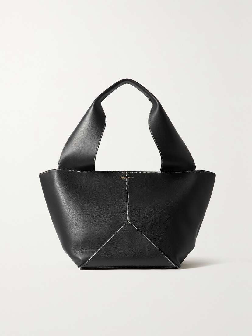 Métier Weekend Large Paneled Leather Tote