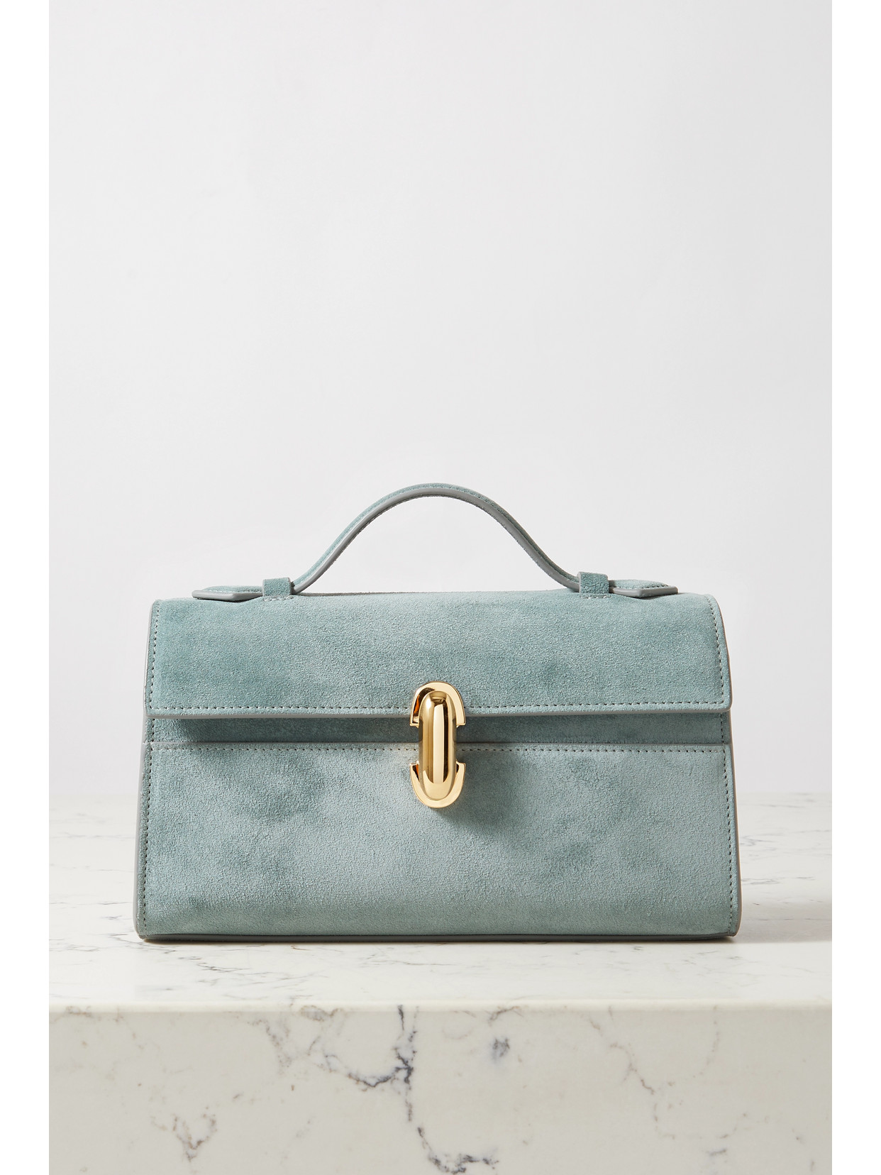 SAVETTE SYMMETRY POCHETTE SUEDE TOTE